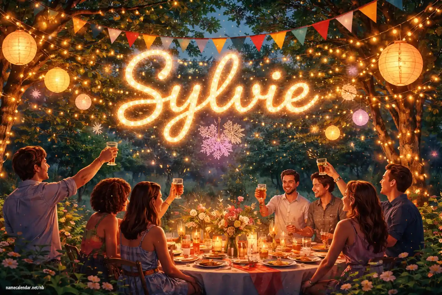 Feiring av navnedag og navn - Sylvie