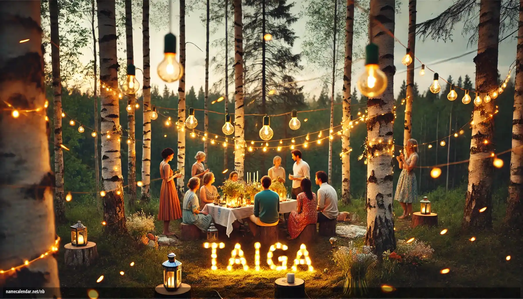 Feiring av navnedag og navn - Taiga