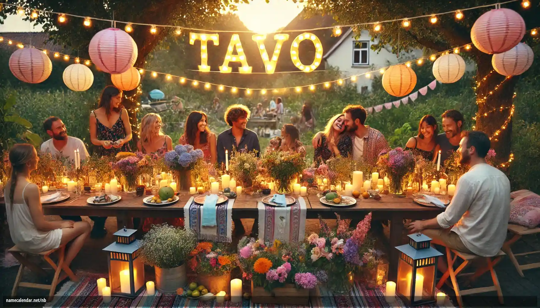 Feiring av navnedag og navn - Tavo