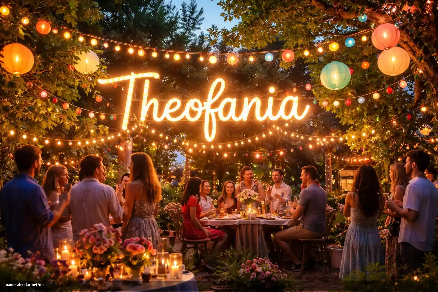 Feiring av navnedag og navn - Theofania