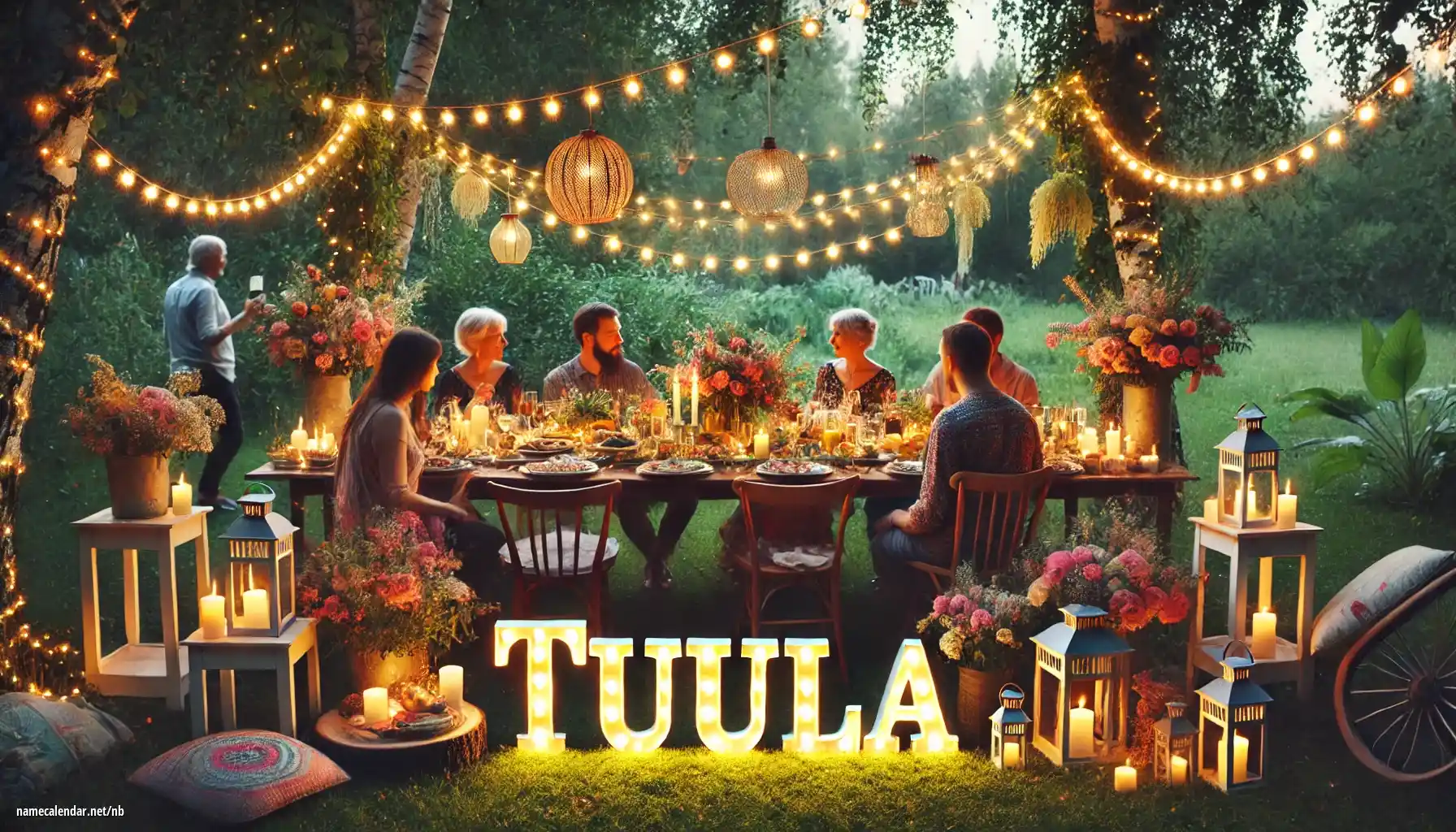 Feiring av navnedag og navn - Tuula