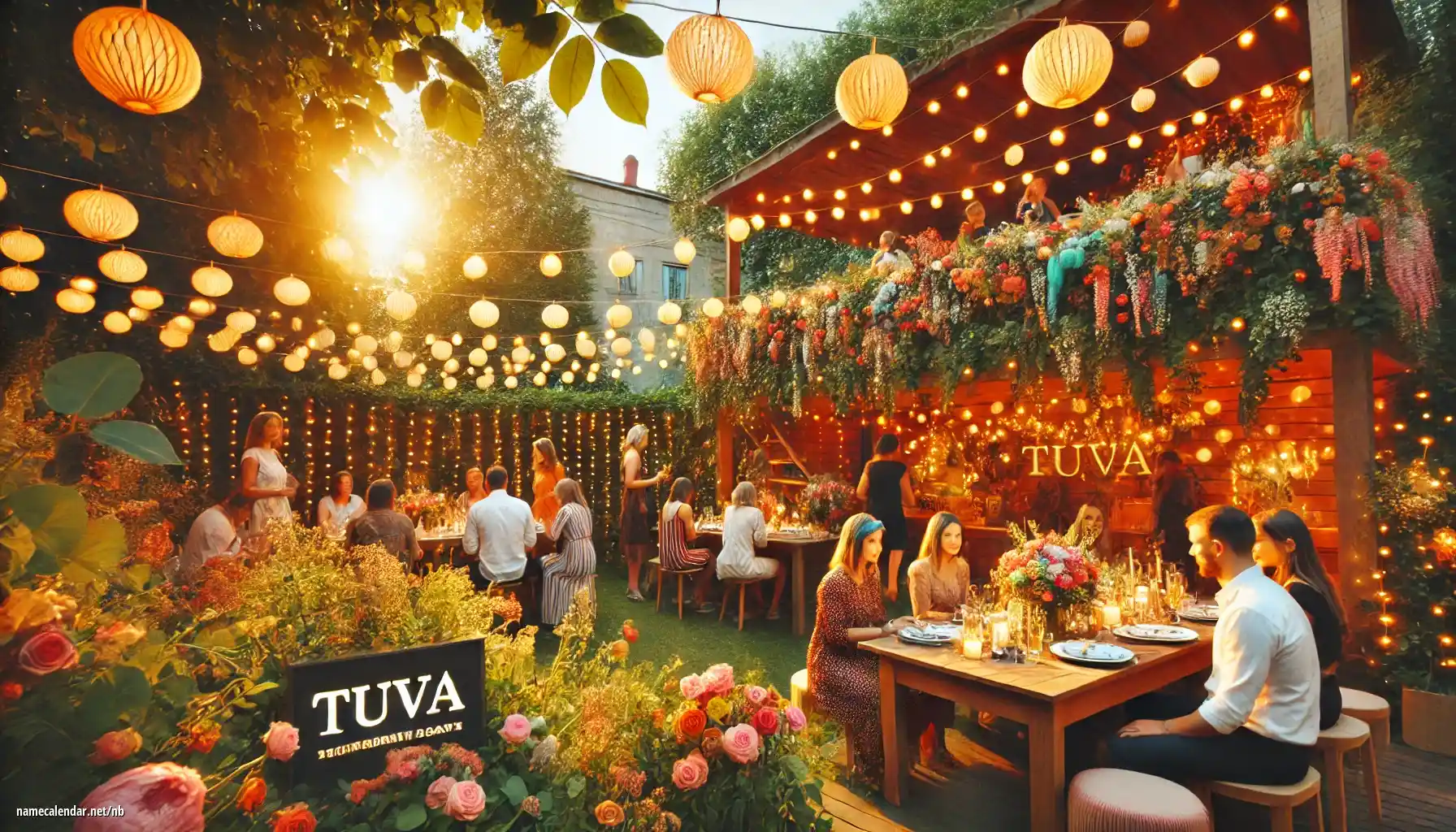 Feiring av navnedag og navn - Tuva