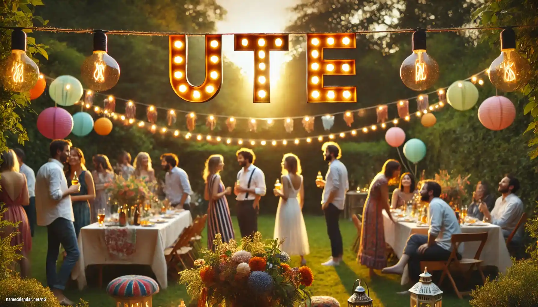 Feiring av navnedag og navn - Ute