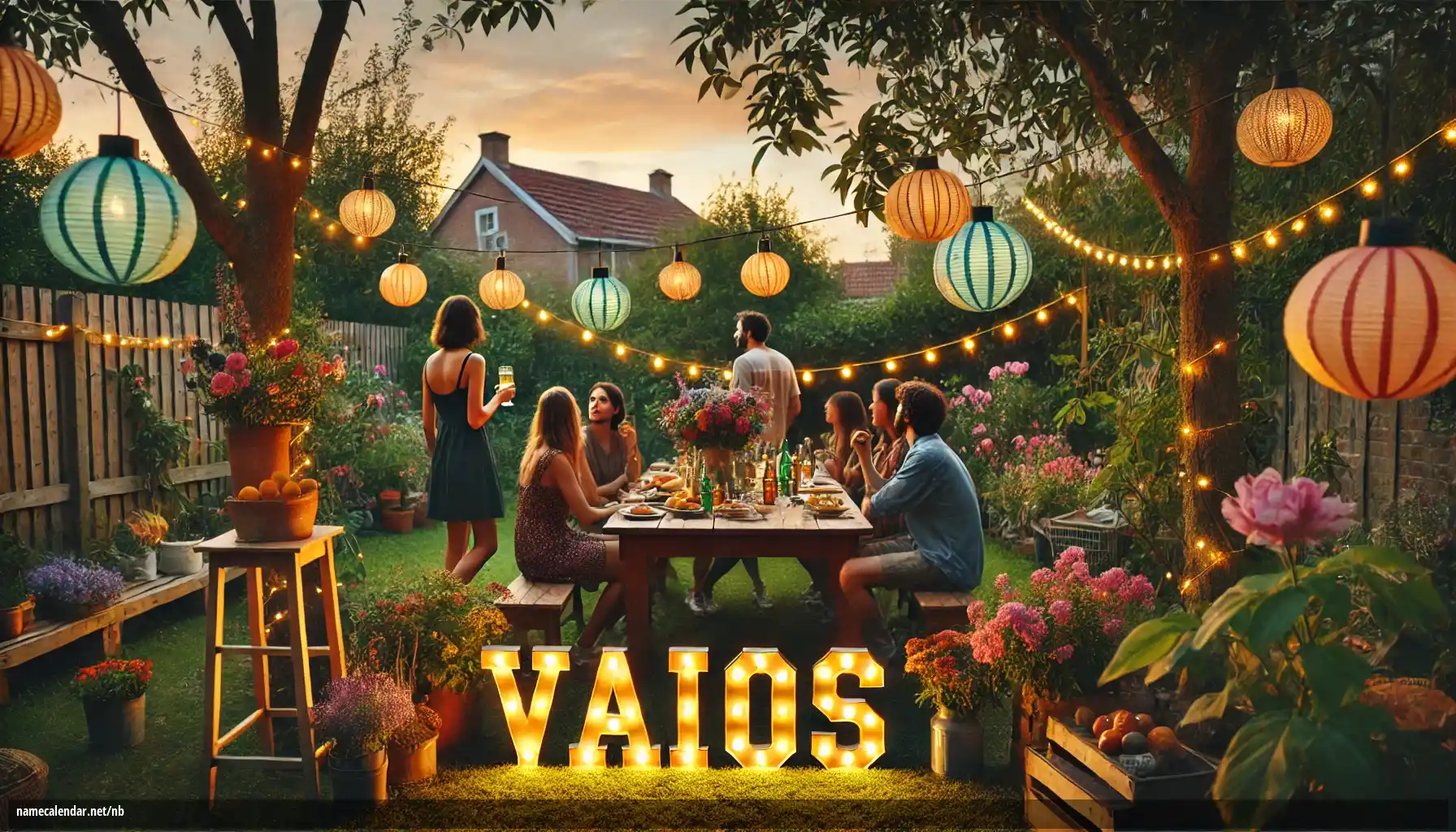 Feiring av navnedag og navn - Vaios