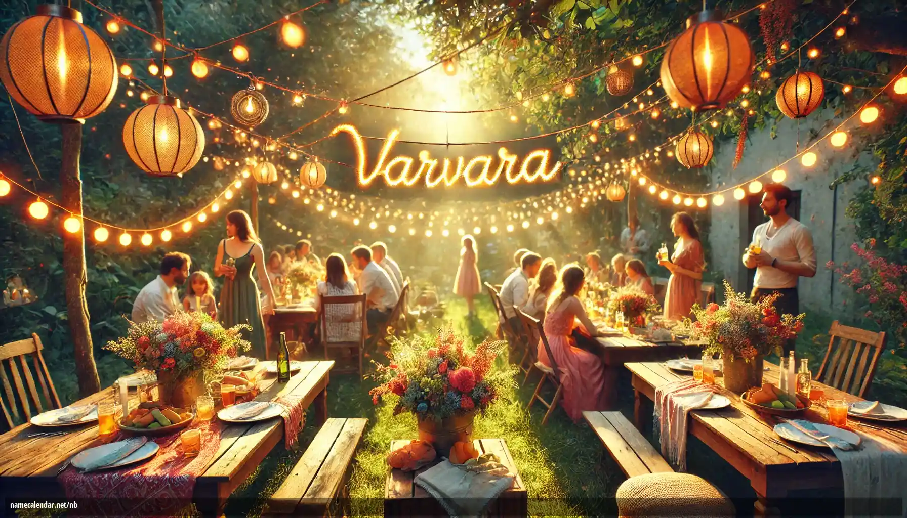 Feiring av navnedag og navn - Varvara