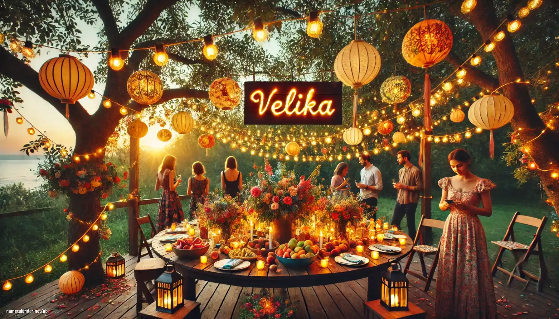 Feiring av navnedag og navn - Velika