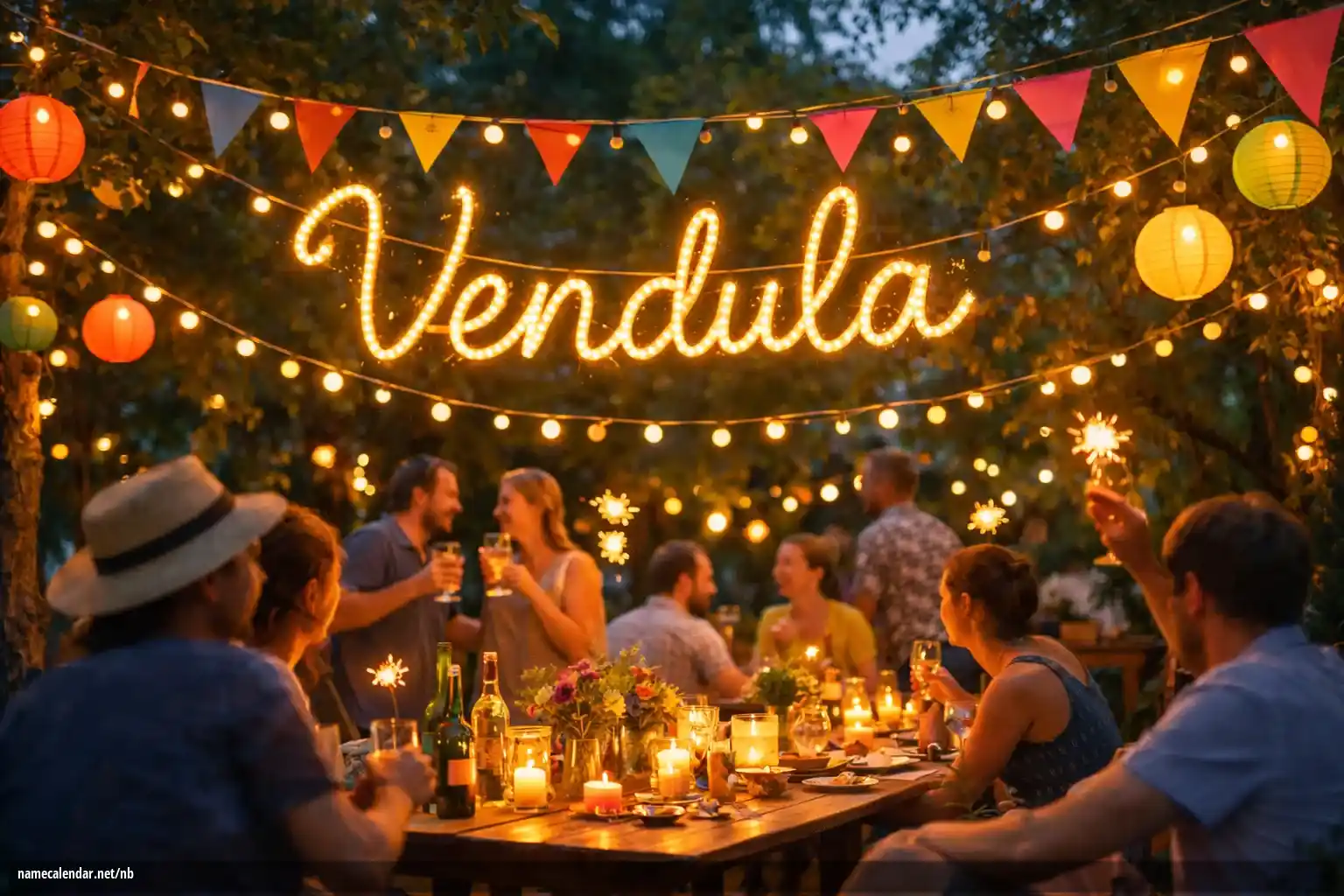 Feiring av navnedag og navn - Vendula