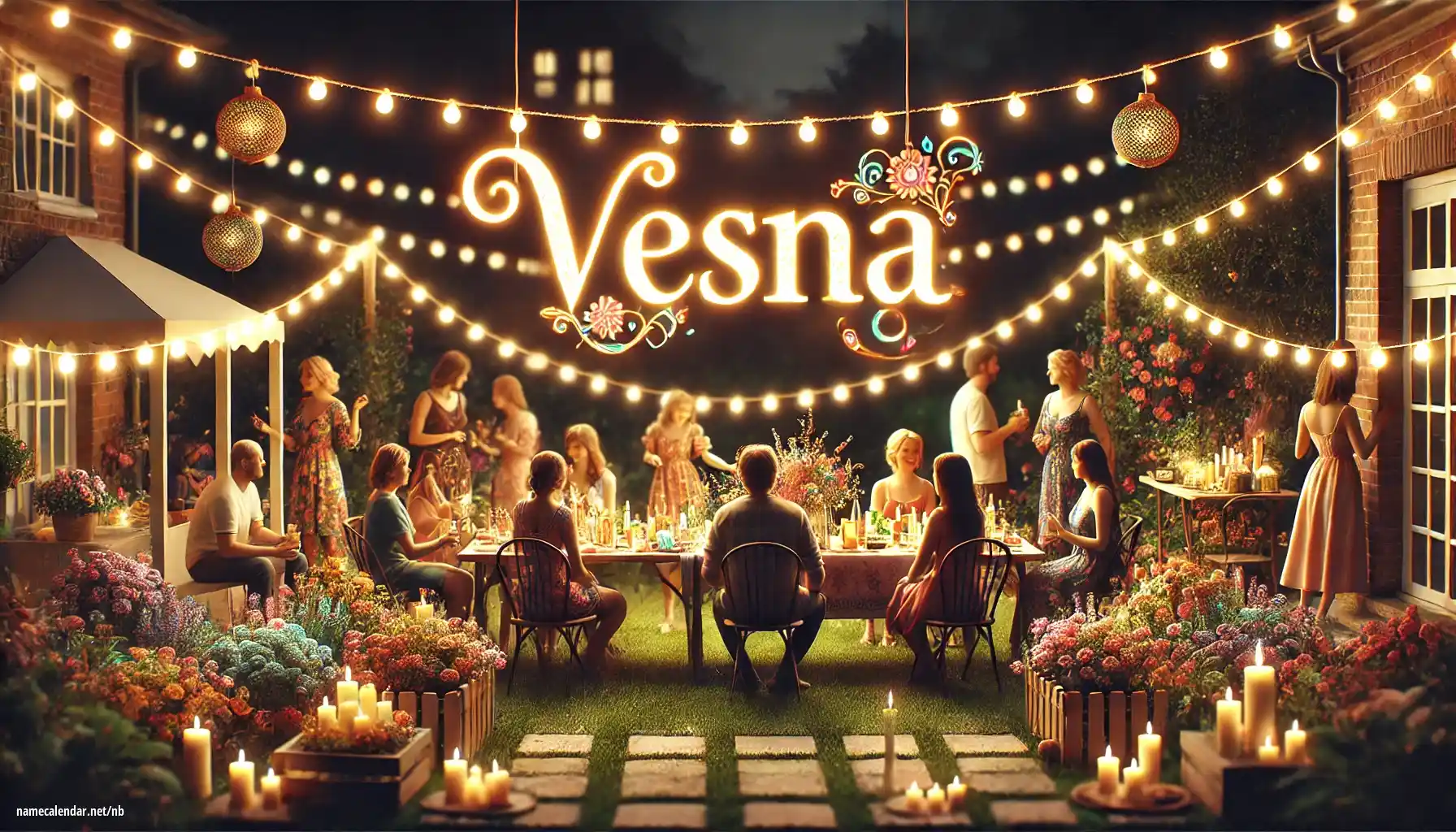 Feiring av navnedag og navn - Vesna