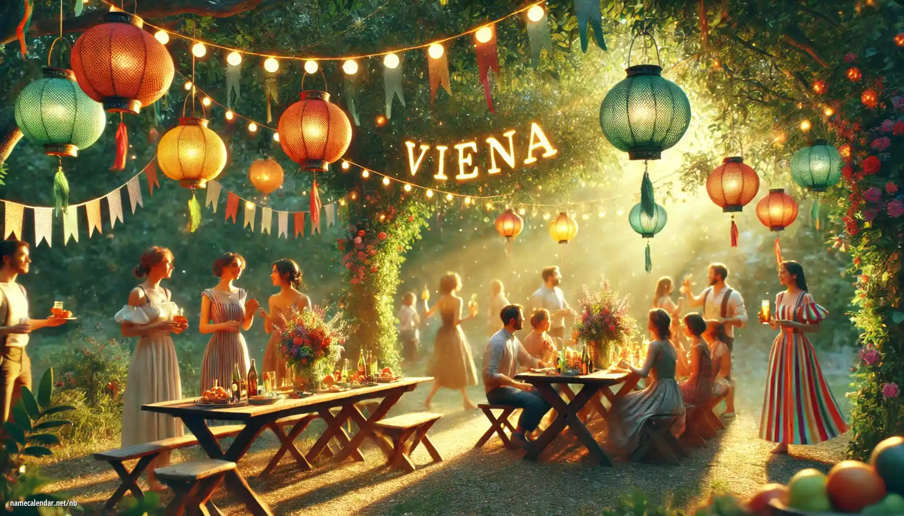 Feiring av navnedag og navn - Viena