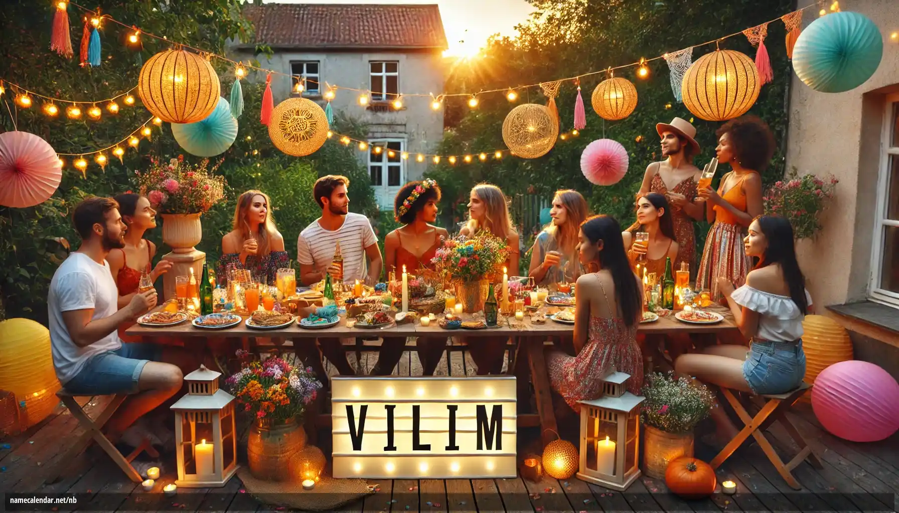 Feiring av navnedag og navn - Vilim