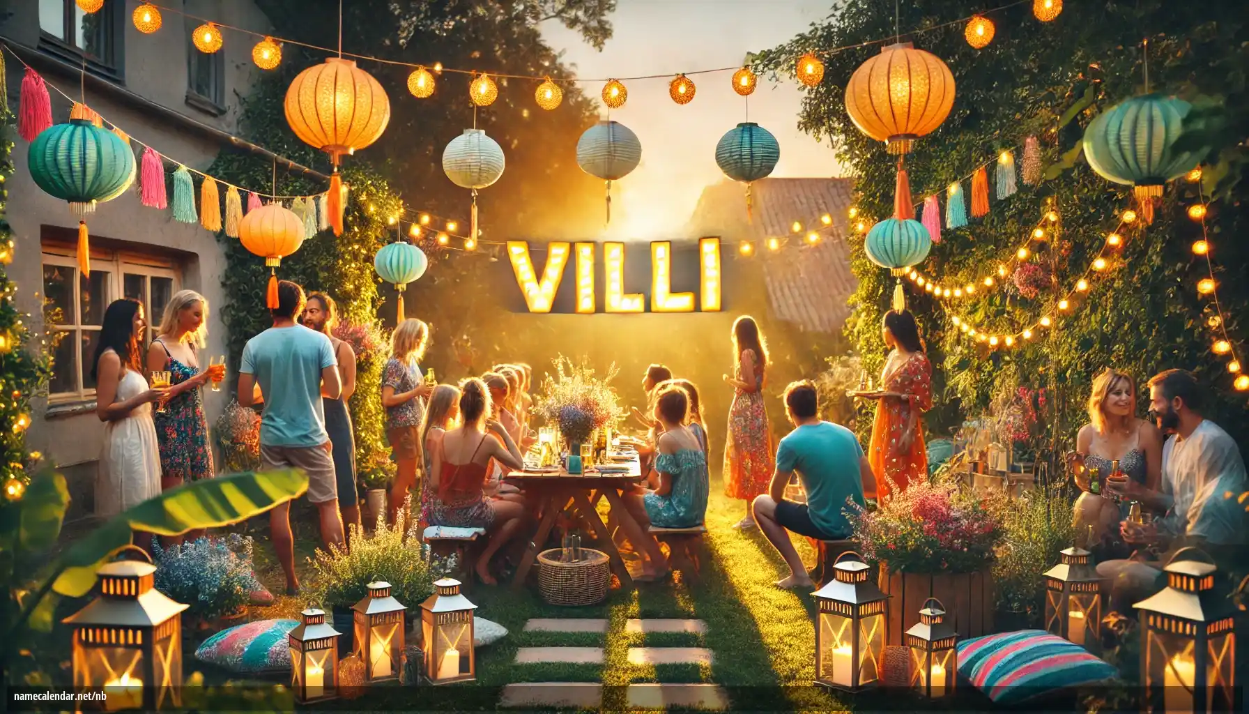 Feiring av navnedag og navn - Villi