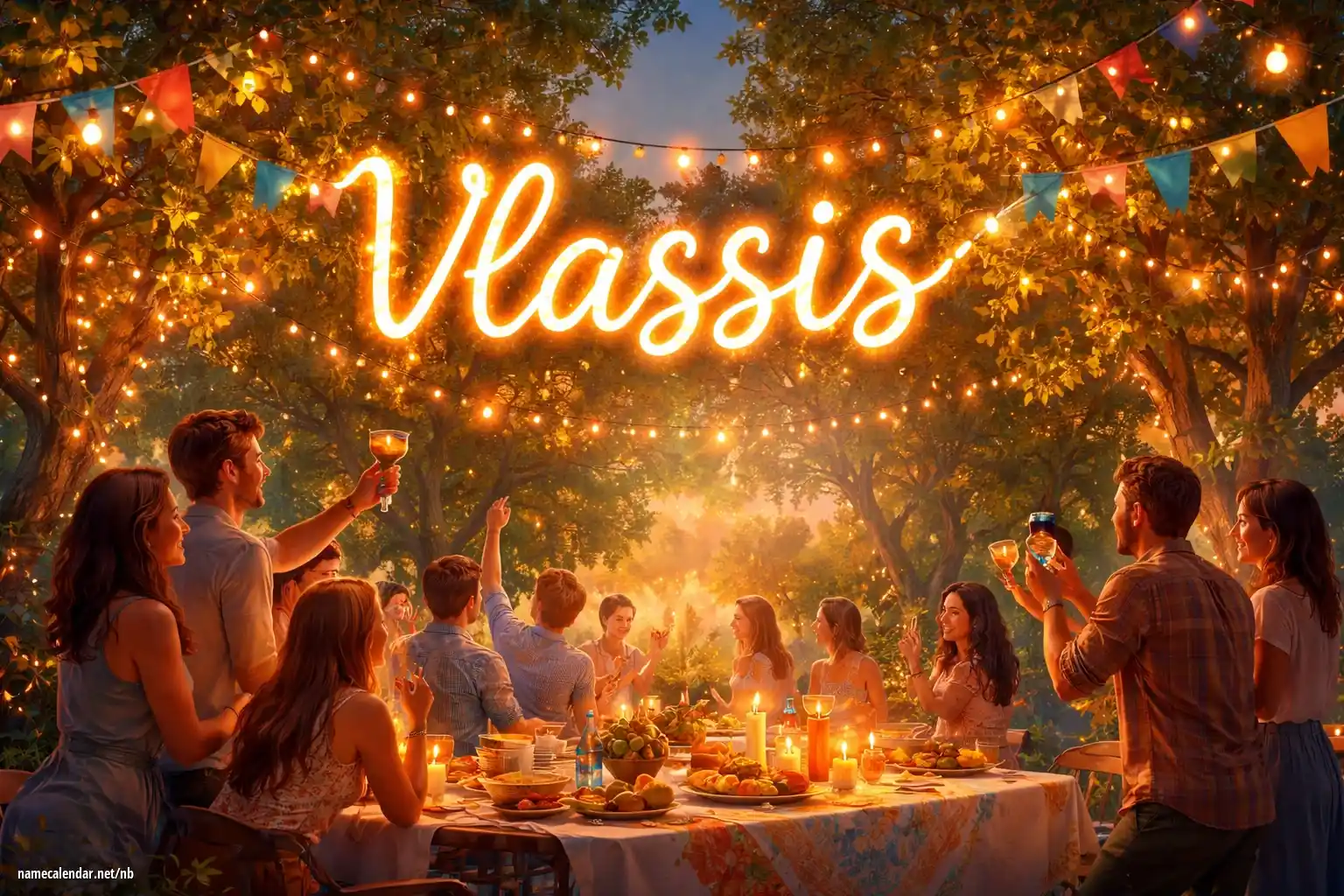 Feiring av navnedag og navn - Vlassis