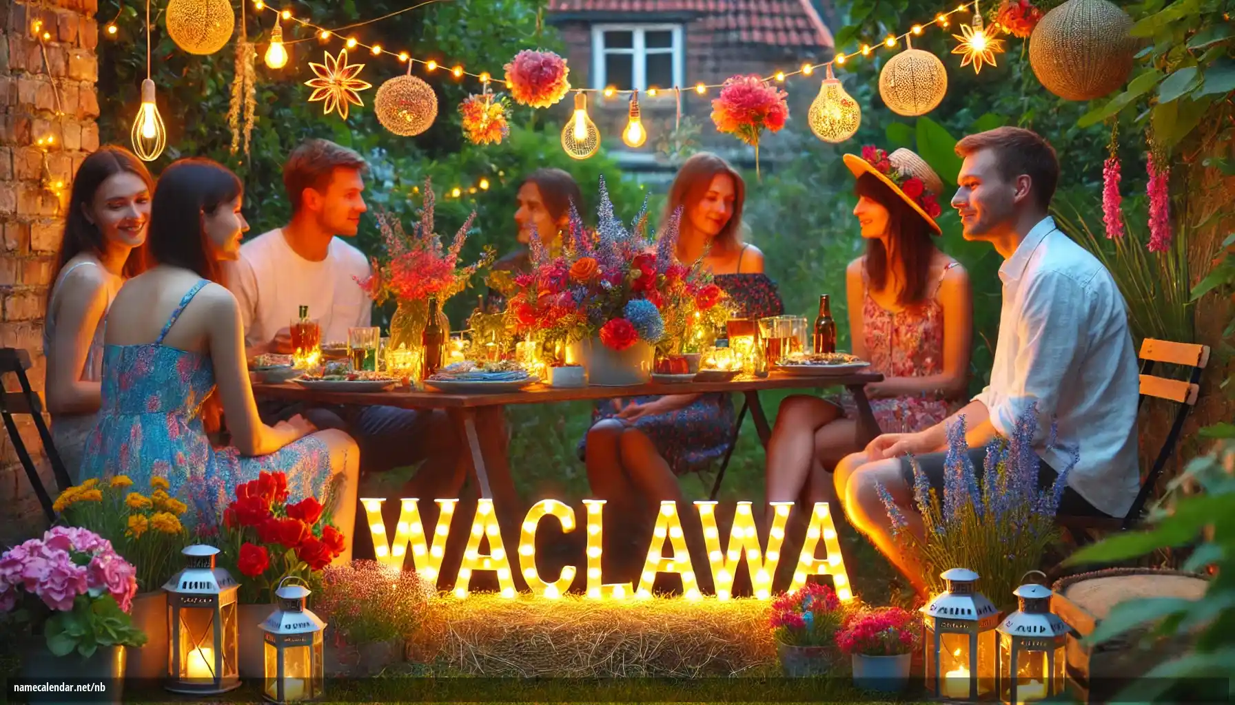Feiring av navnedag og navn - Wacława