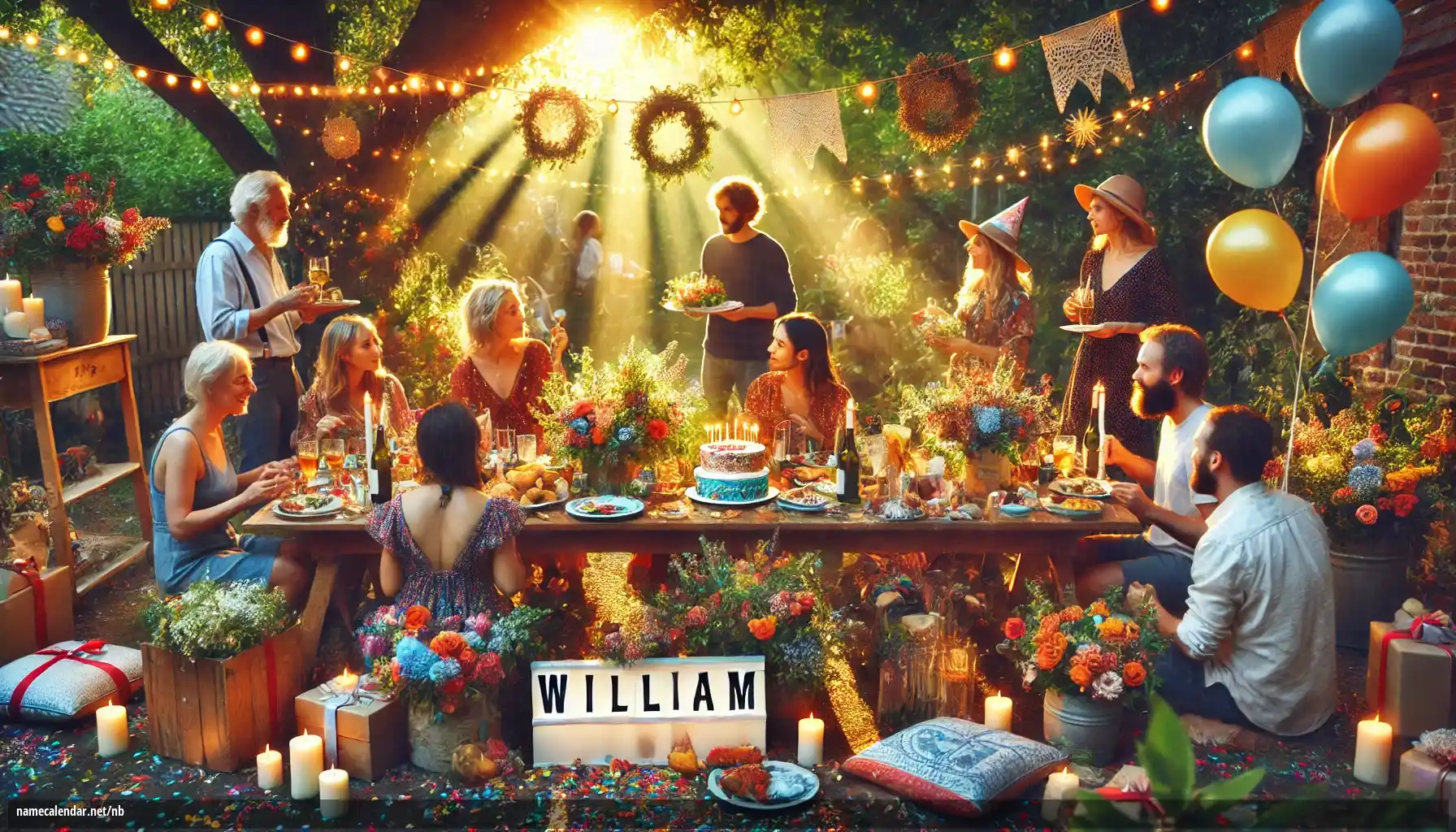 Feiring av navnedag og navn - William