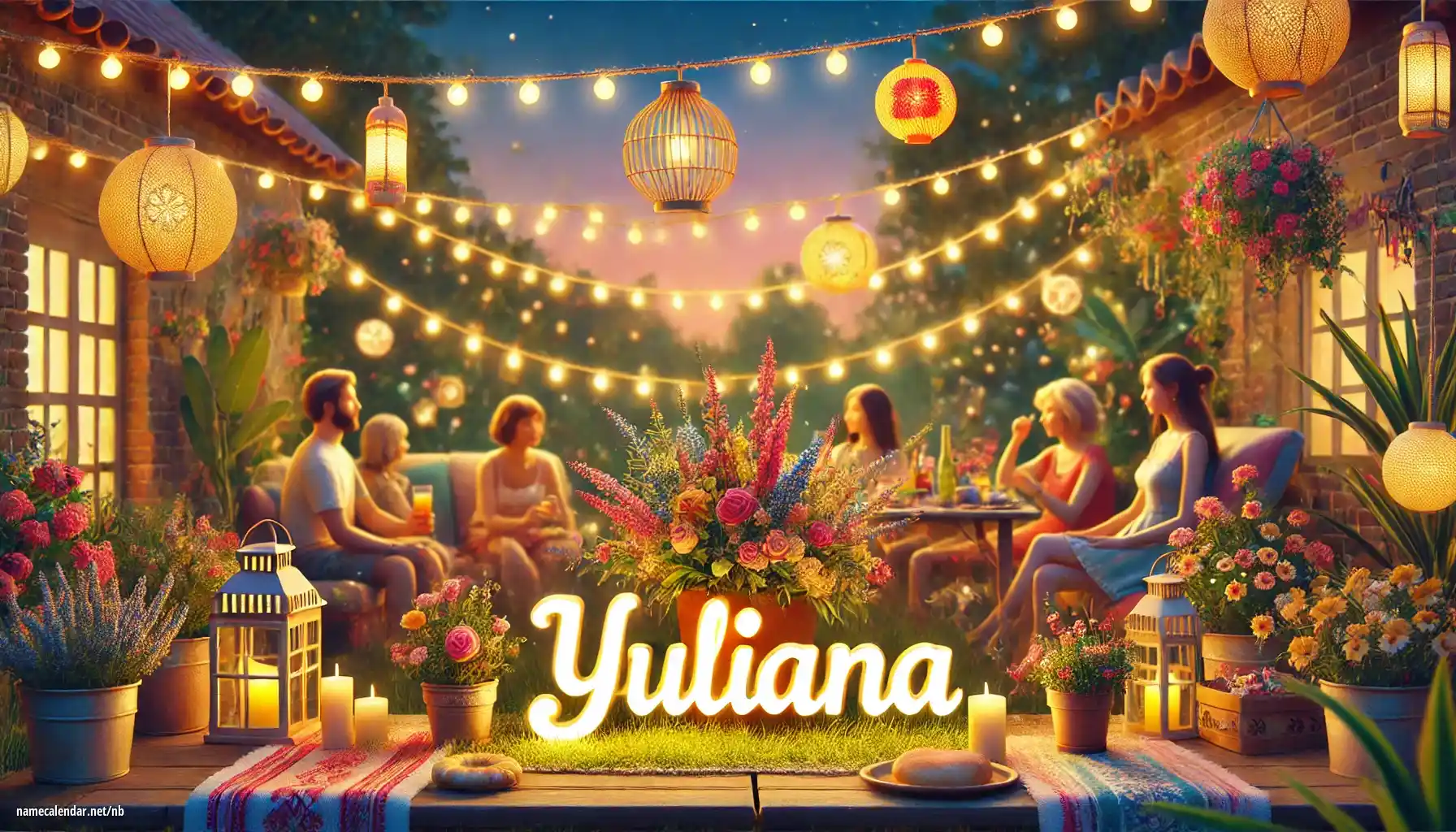 Feiring av navnedag og navn - Yuliana