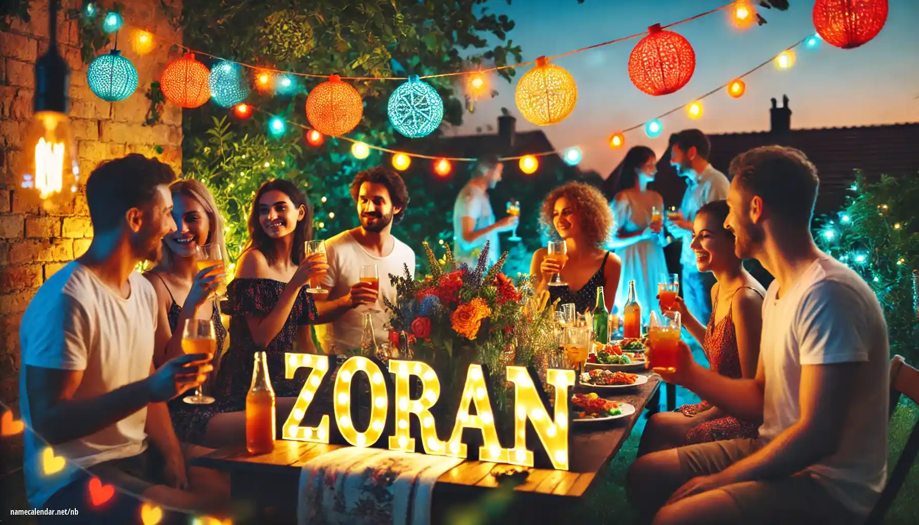 Feiring av navnedag og navn - Zoran