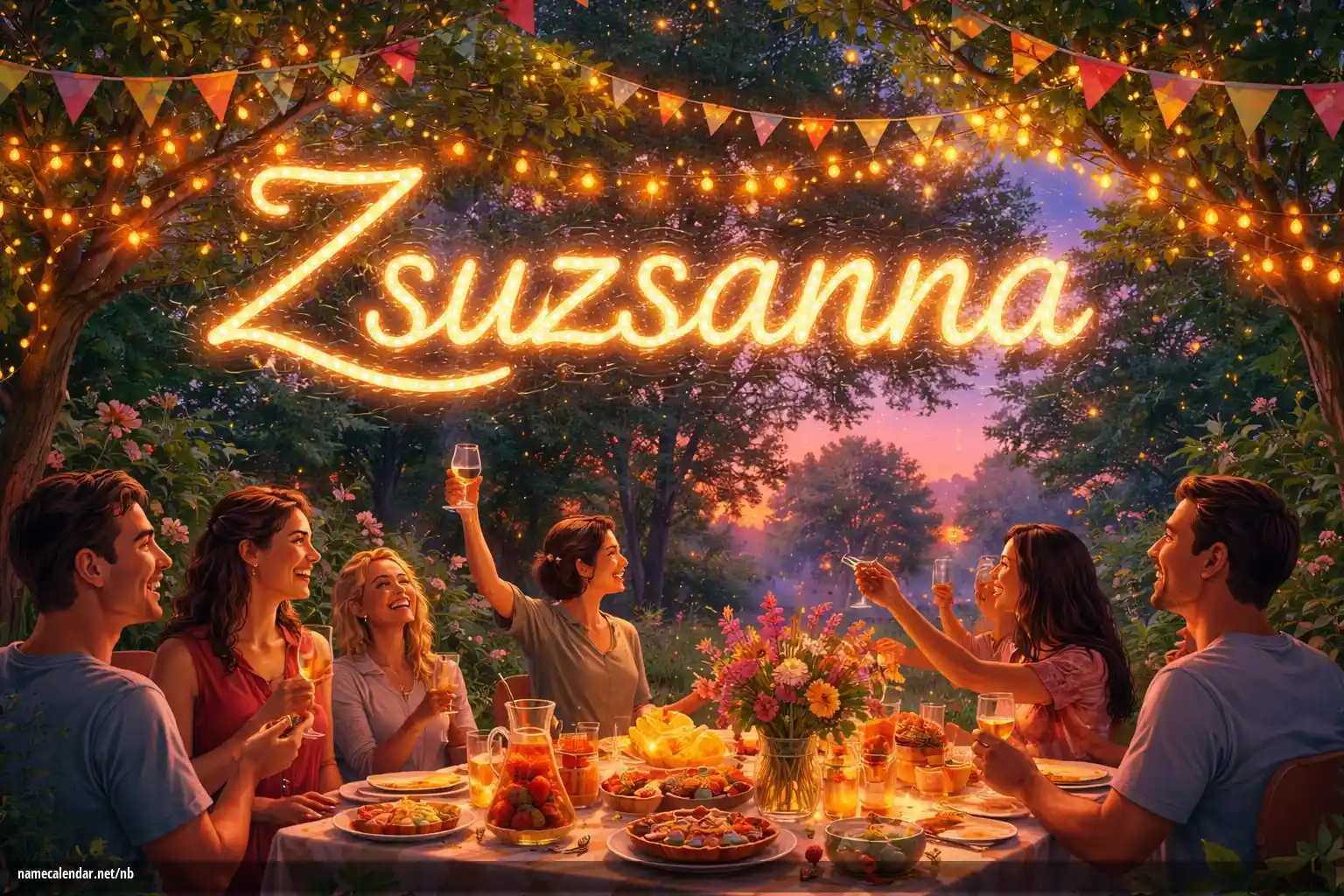 Feiring av navnedag og navn - Zsuzsanna