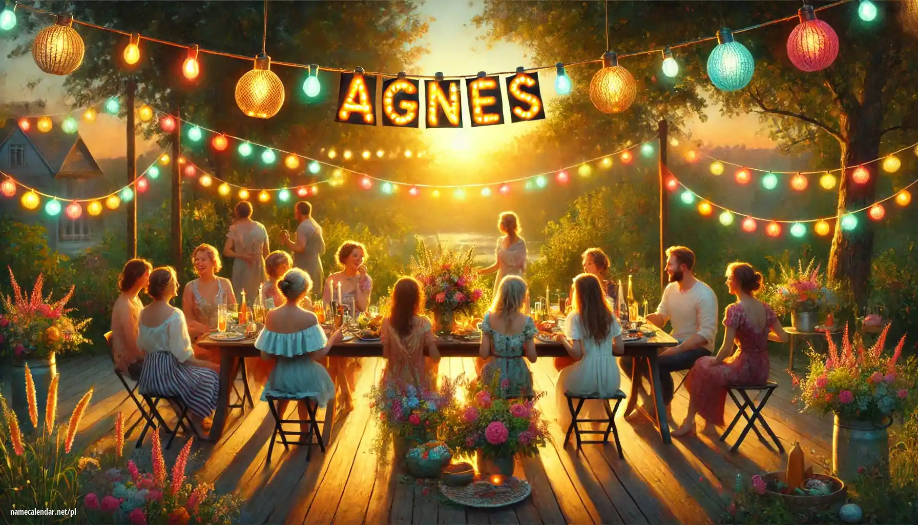 Uroczystość imieninowa i imieninowa - Ágnes