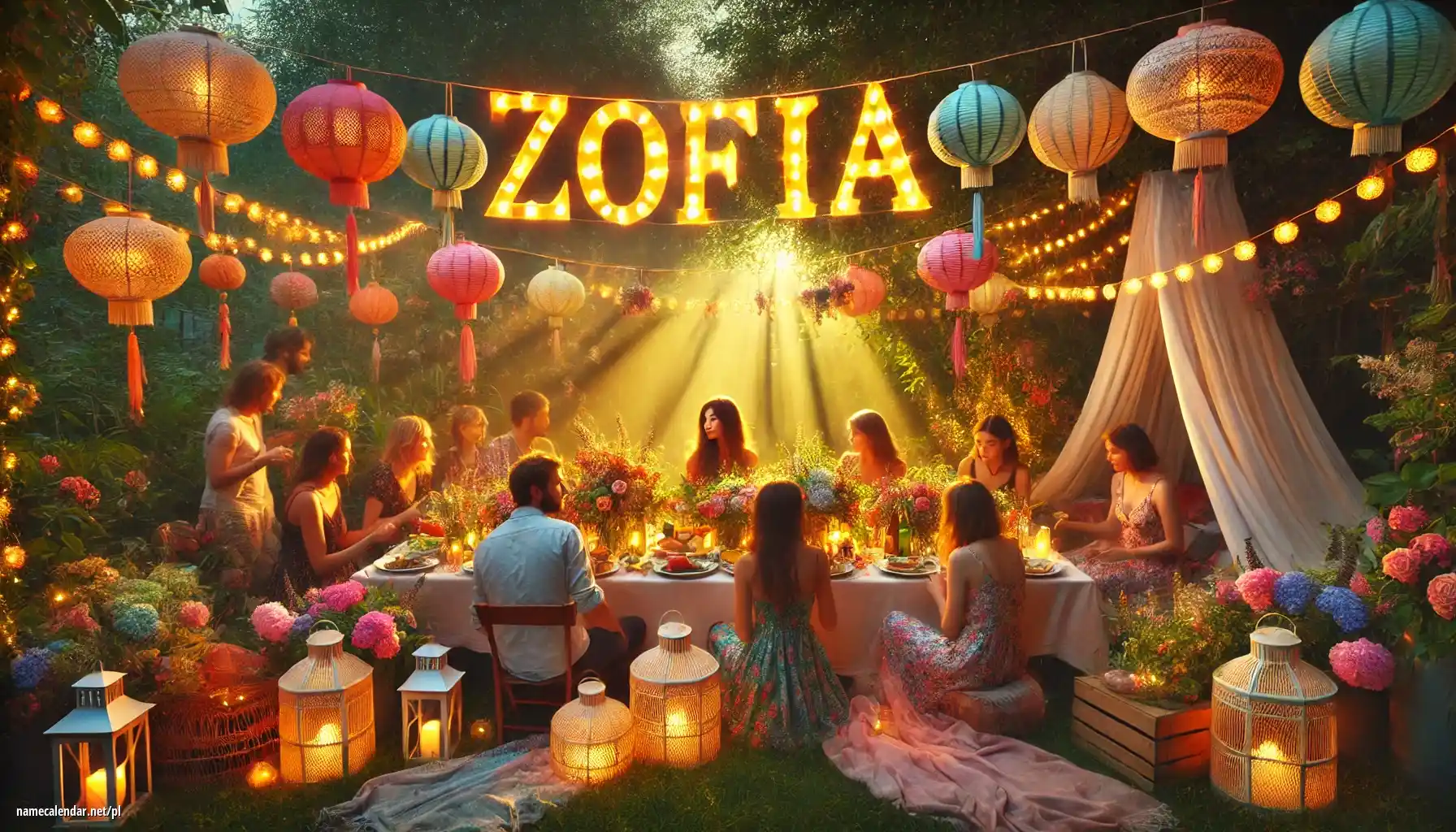 Uroczystość imieninowa i imieninowa - Žofia