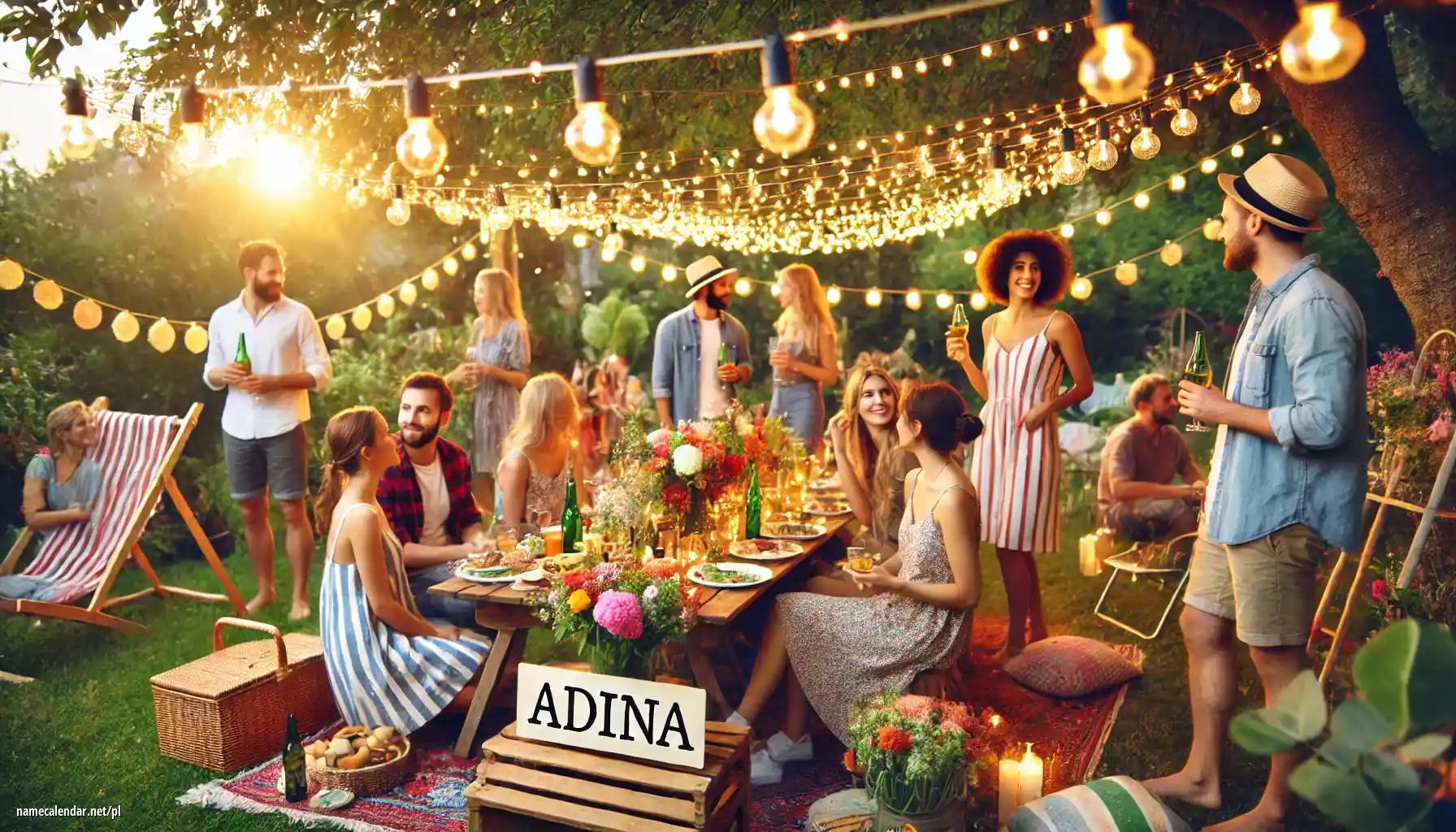 Uroczystość imieninowa i imieninowa - Adina