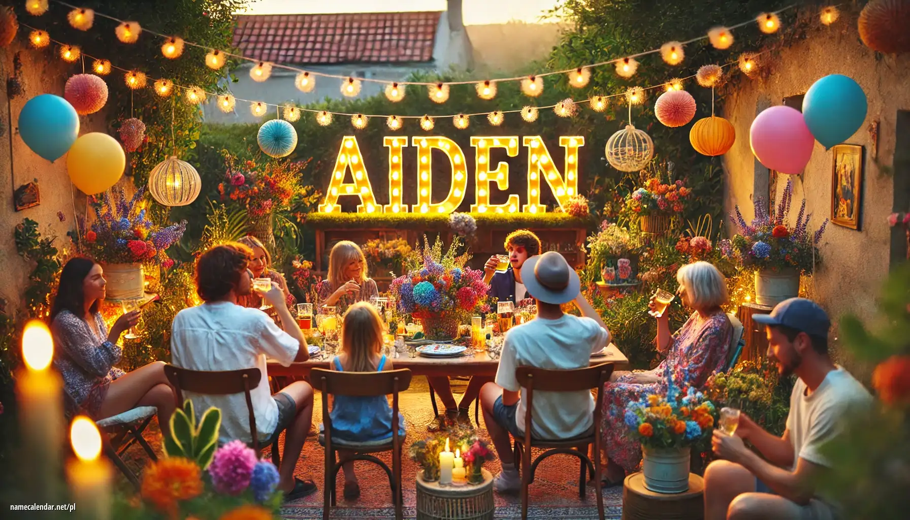 Uroczystość imieninowa i imieninowa - Aiden