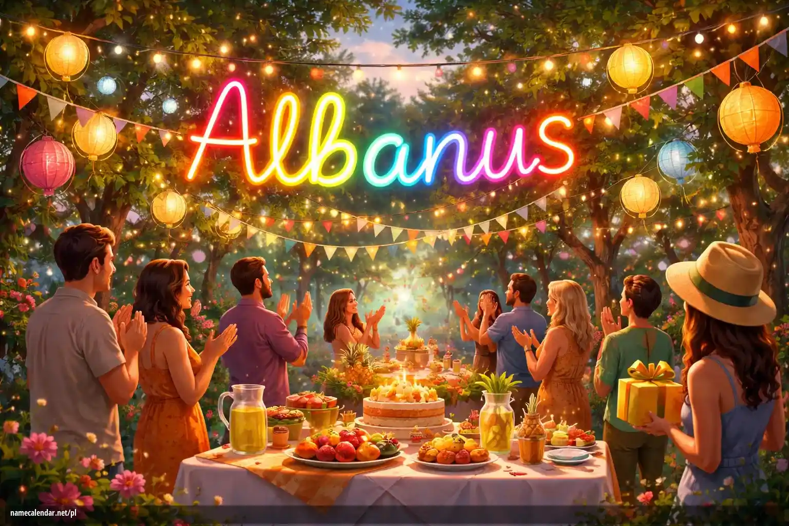 Uroczystość imieninowa i imieninowa - Albanus