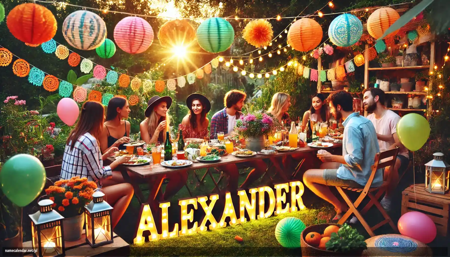 Uroczystość imieninowa i imieninowa - Alexander