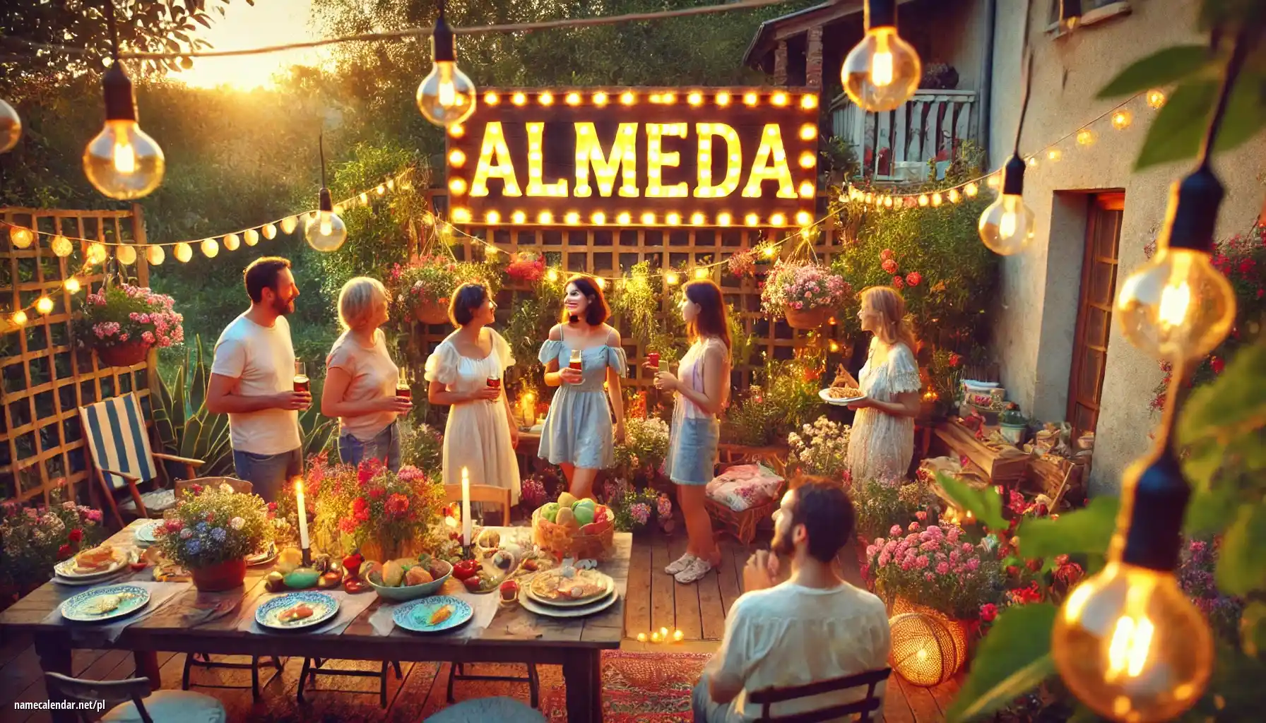 Uroczystość imieninowa i imieninowa - Almeda