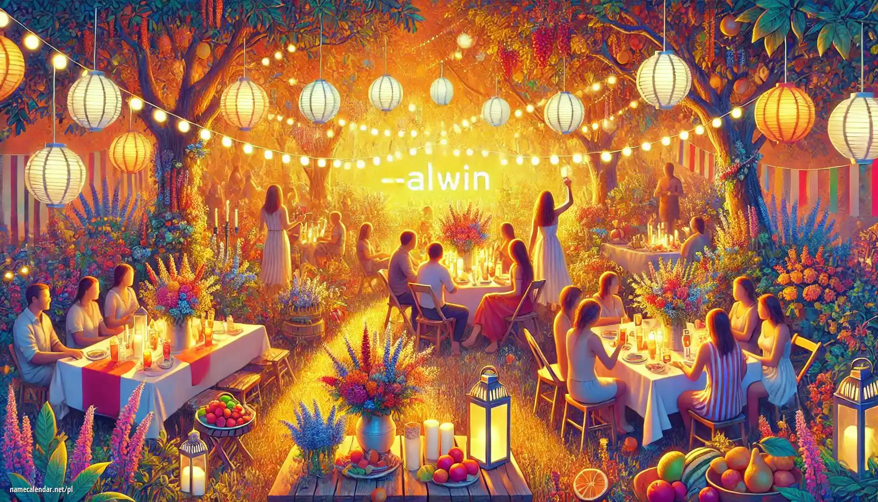 Uroczystość imieninowa i imieninowa - Alwin