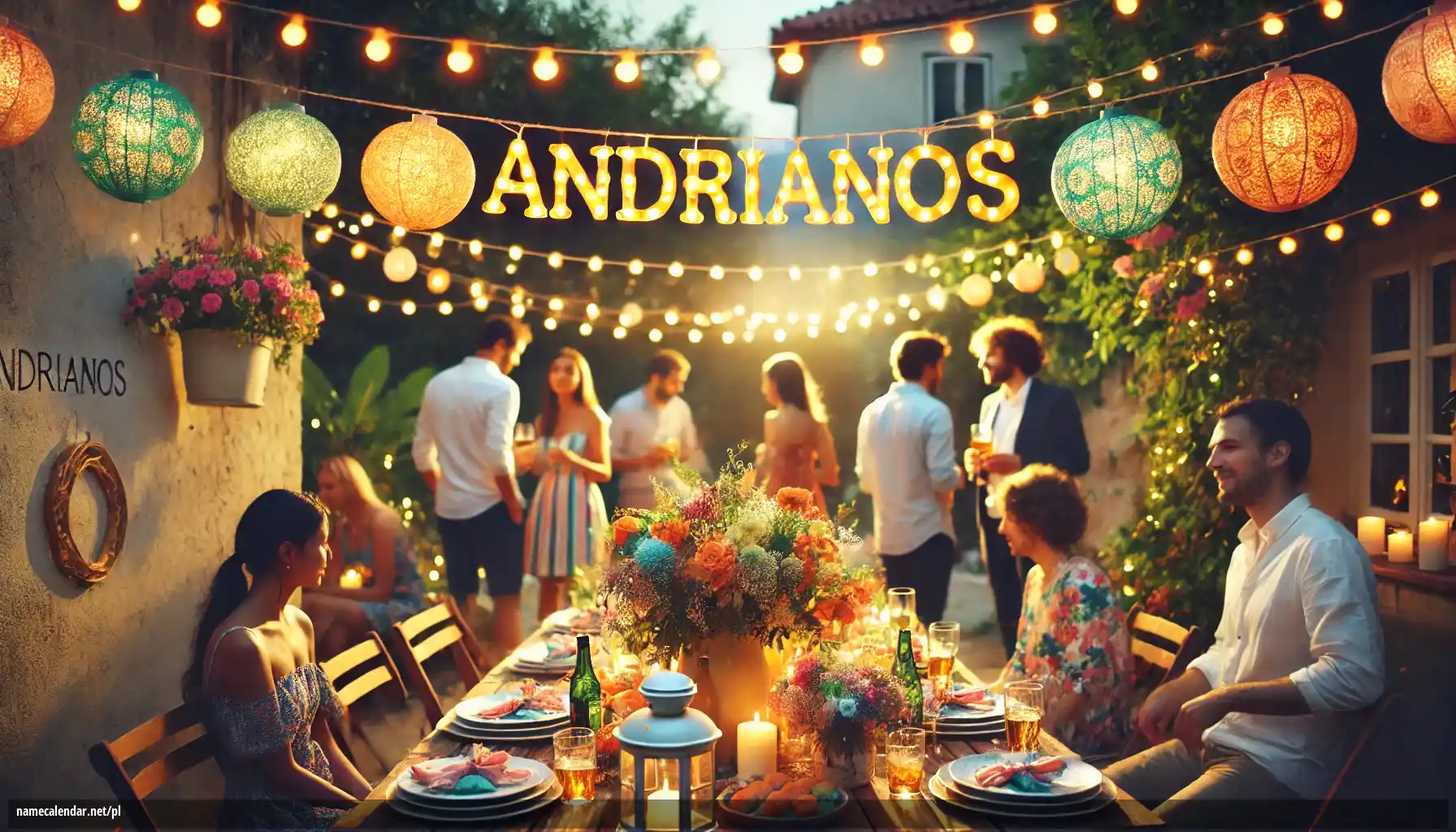 Uroczystość imieninowa i imieninowa - Andrianos