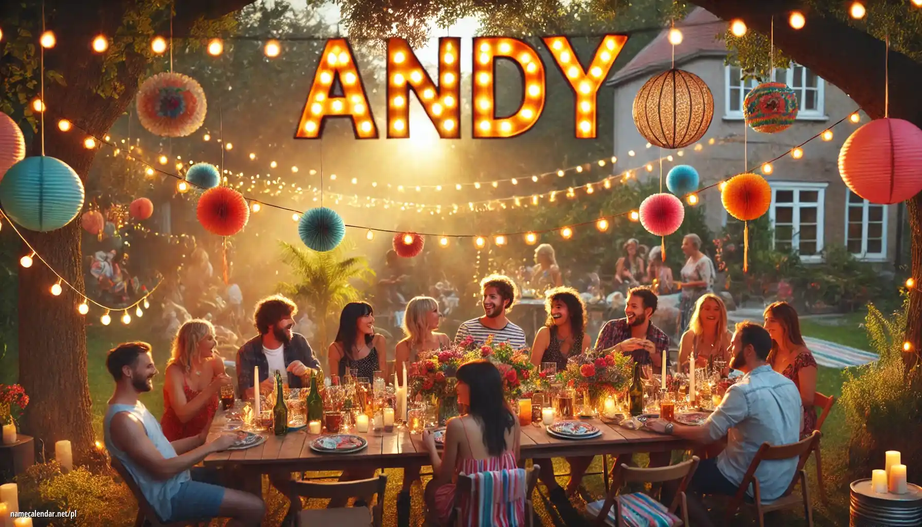 Uroczystość imieninowa i imieninowa - Andy