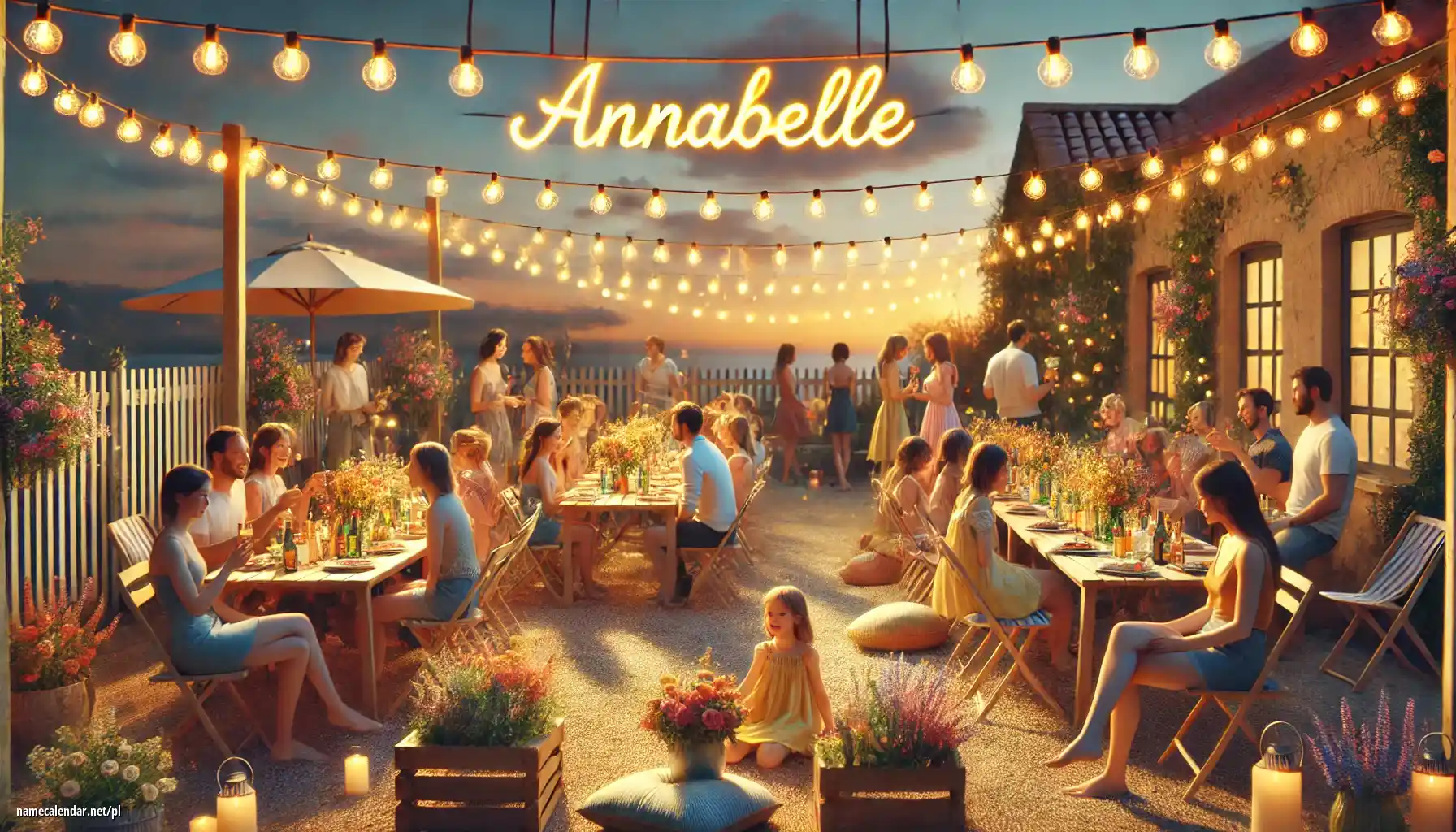 Uroczystość imieninowa i imieninowa - Annabelle