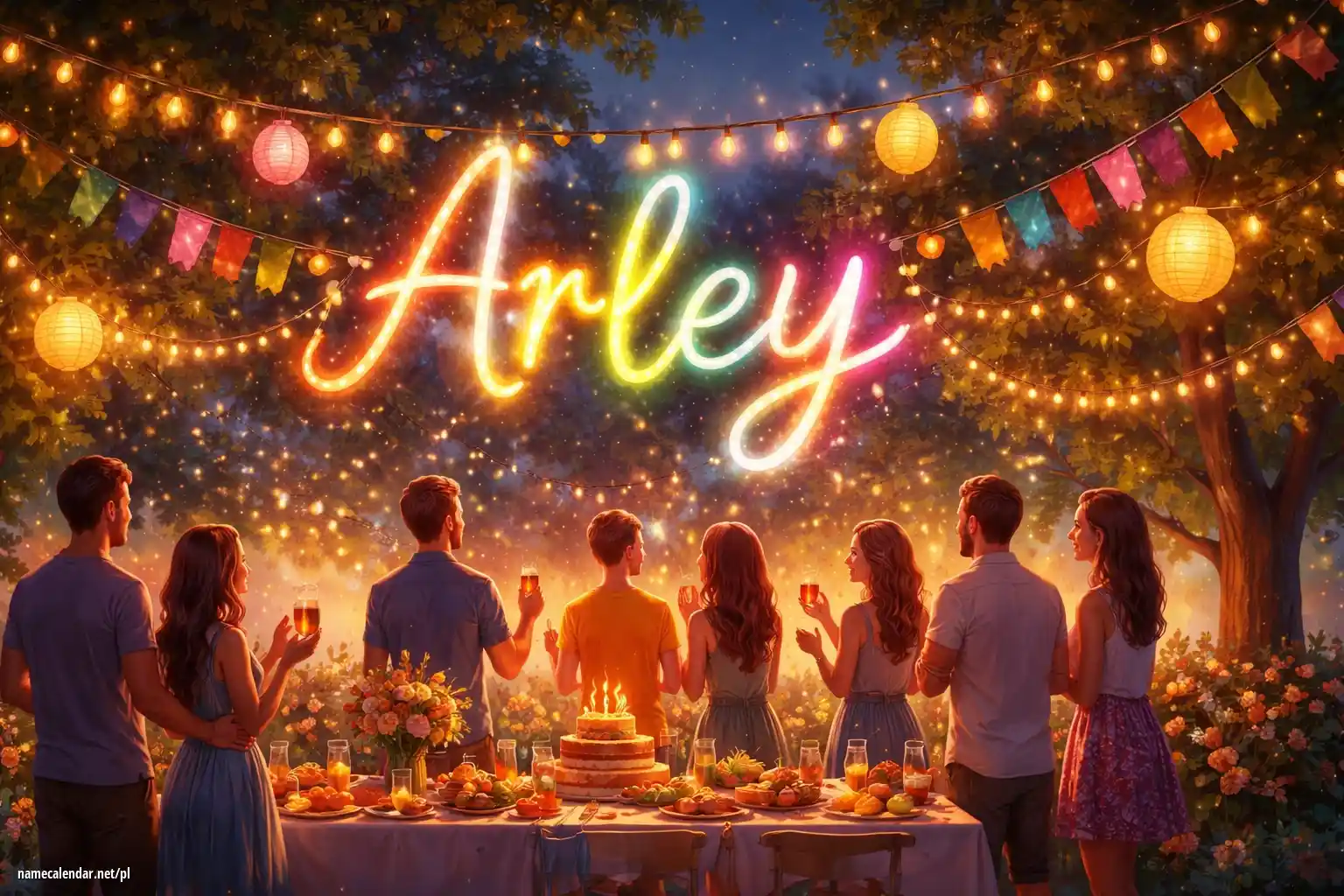 Uroczystość imieninowa i imieninowa - Arley