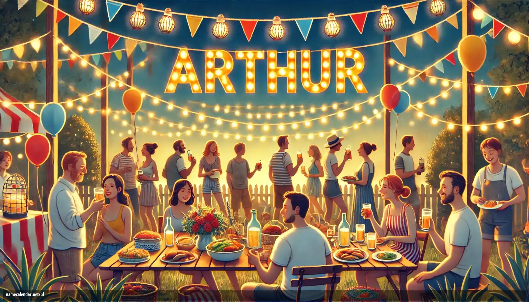 Uroczystość imieninowa i imieninowa - Arthur