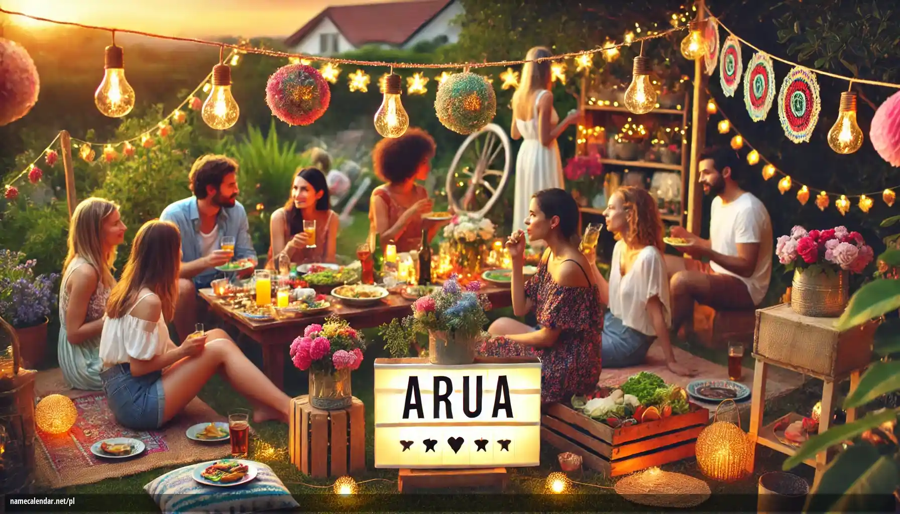 Uroczystość imieninowa i imieninowa - Arua