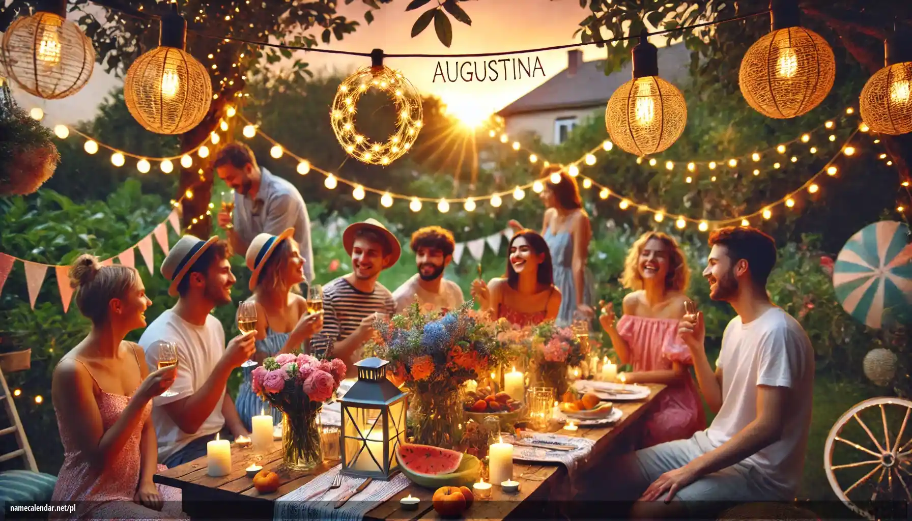 Uroczystość imieninowa i imieninowa - Augustina