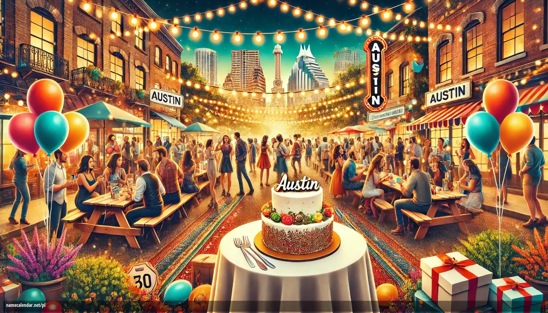 Uroczystość imieninowa i imieninowa - Austin
