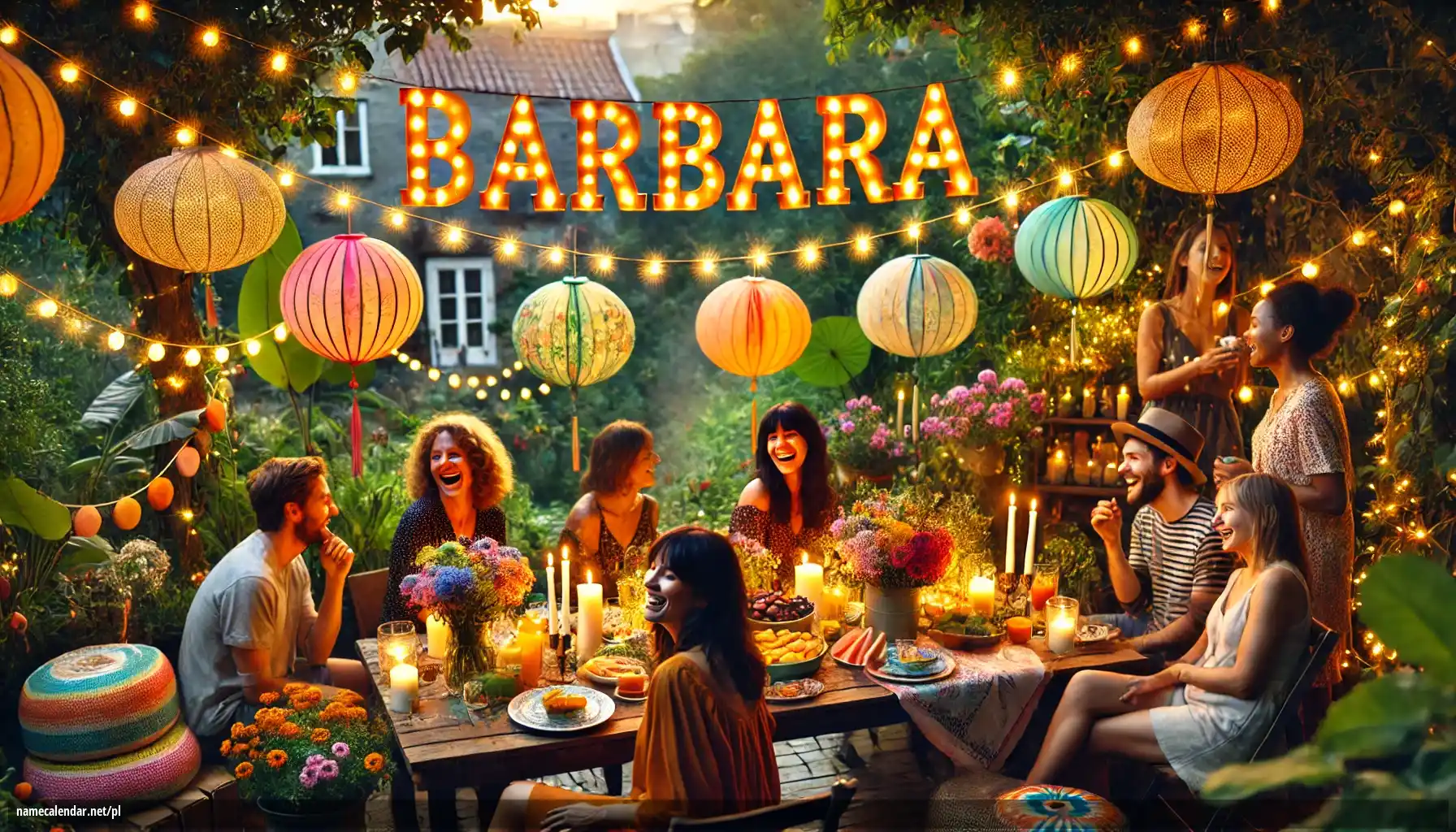 Uroczystość imieninowa i imieninowa - Bárbara