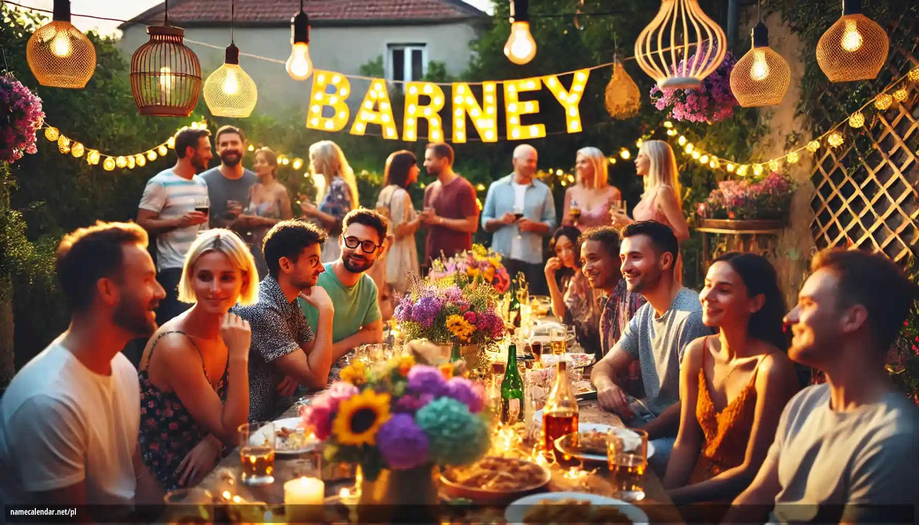 Uroczystość imieninowa i imieninowa - Barney