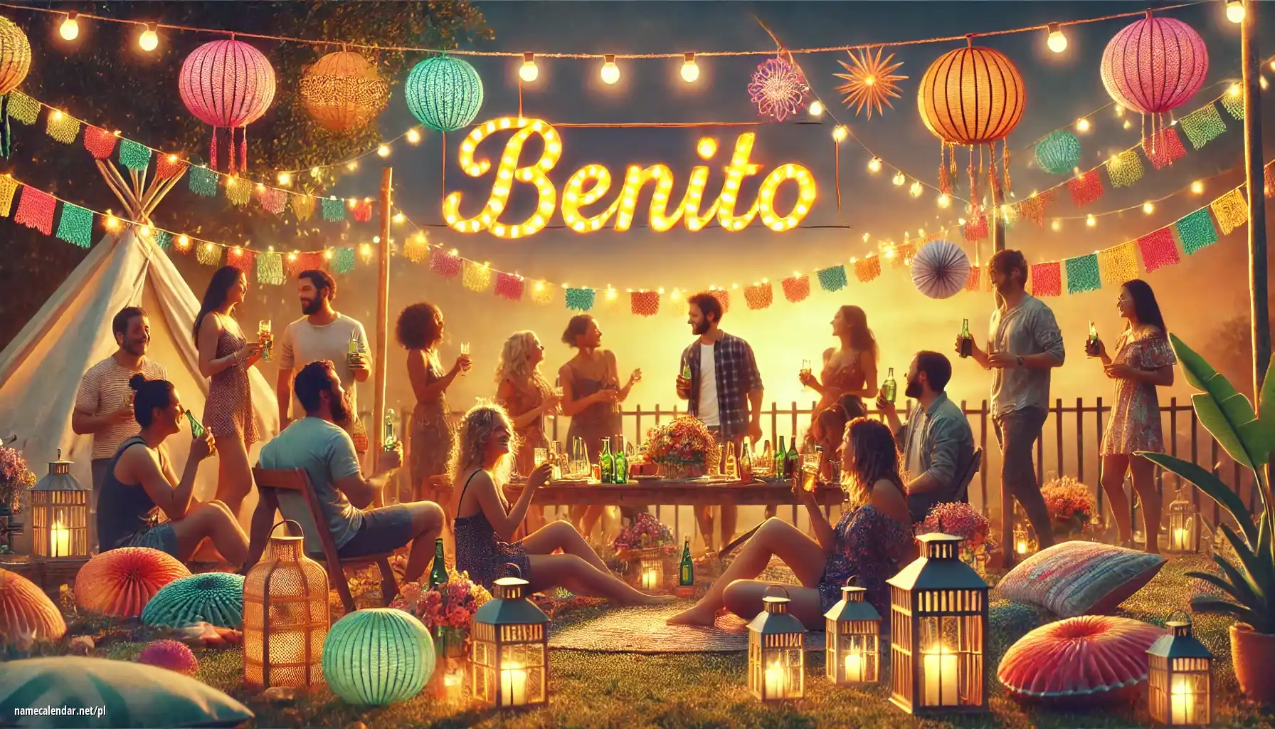 Uroczystość imieninowa i imieninowa - Benito