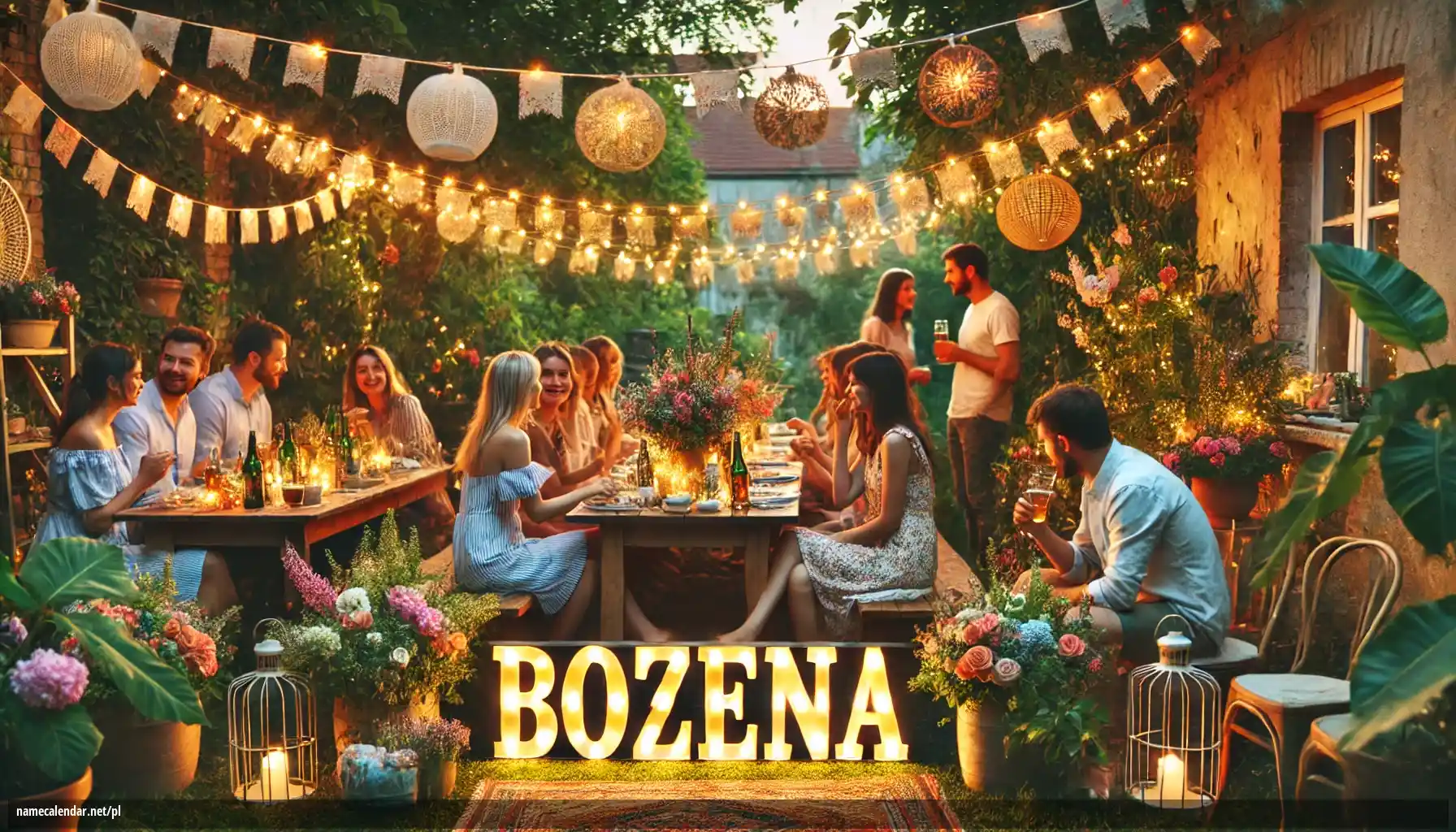 Uroczystość imieninowa i imieninowa - Božena