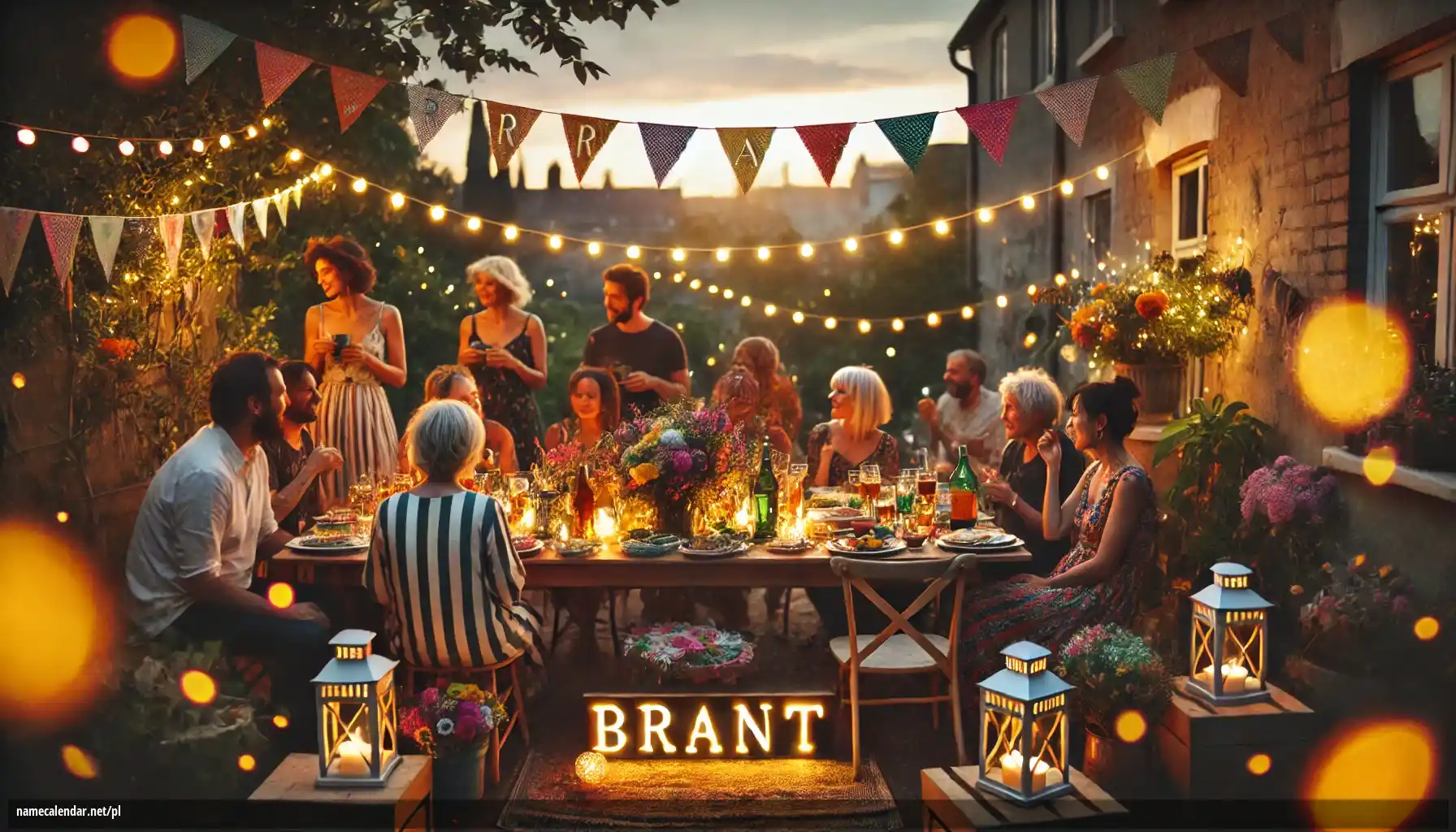 Uroczystość imieninowa i imieninowa - Brant