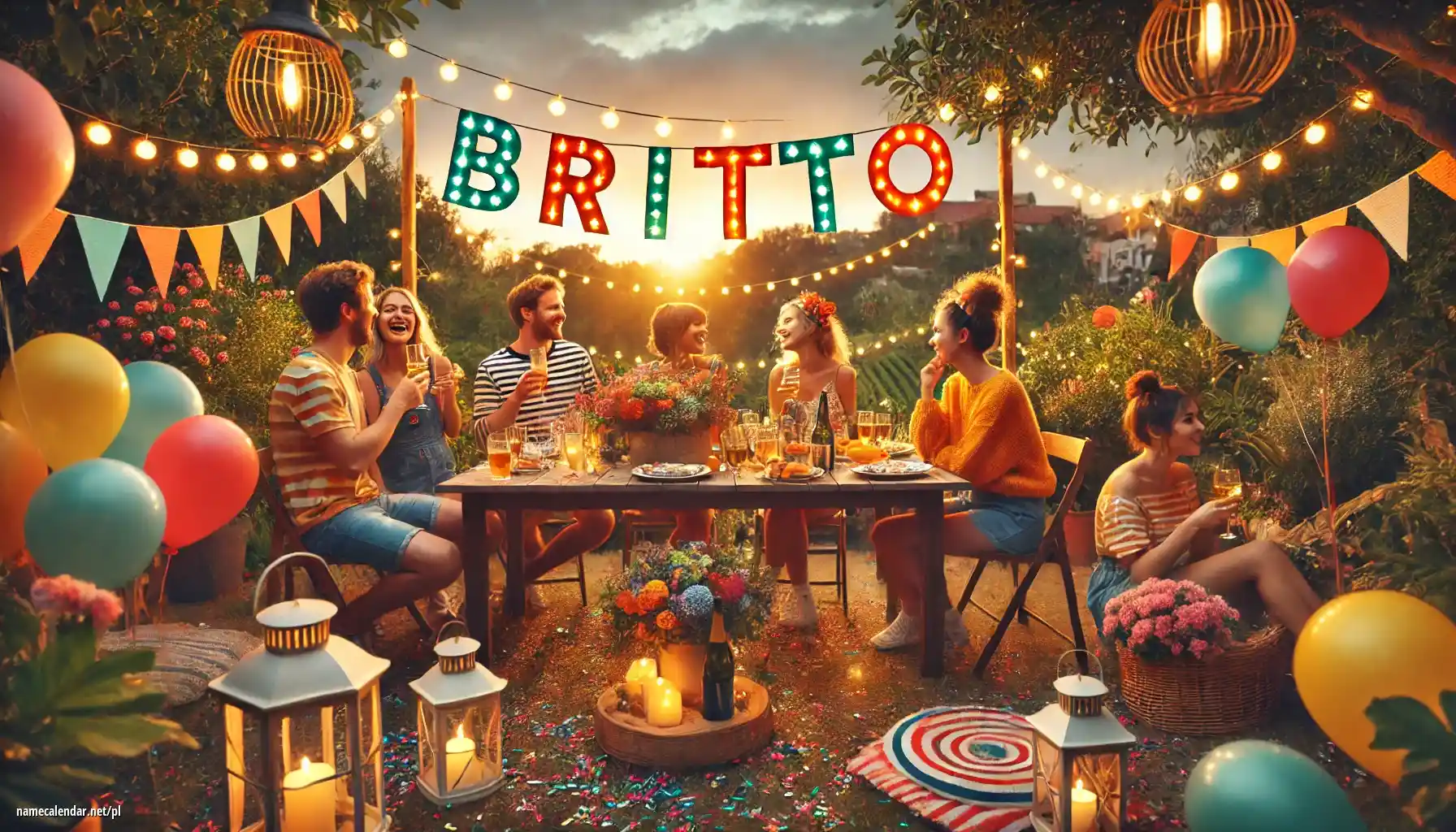 Uroczystość imieninowa i imieninowa - Britto