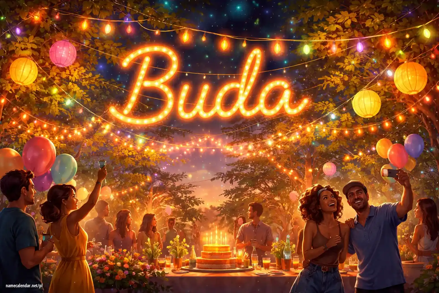 Uroczystość imieninowa i imieninowa - Buda