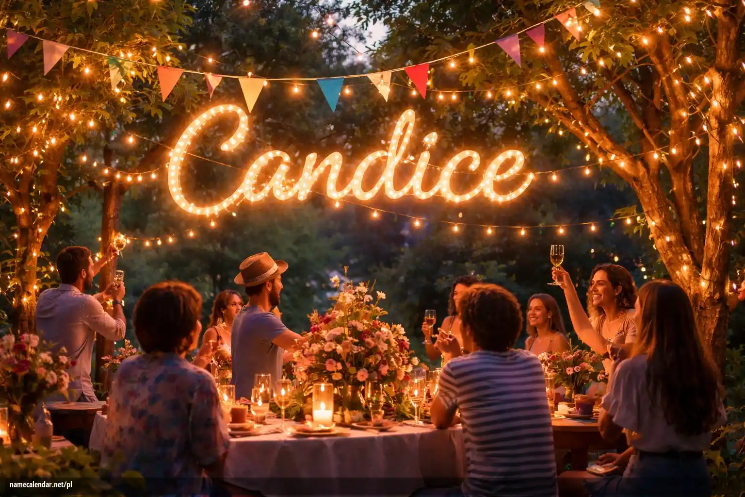 Uroczystość imieninowa i imieninowa - Candice