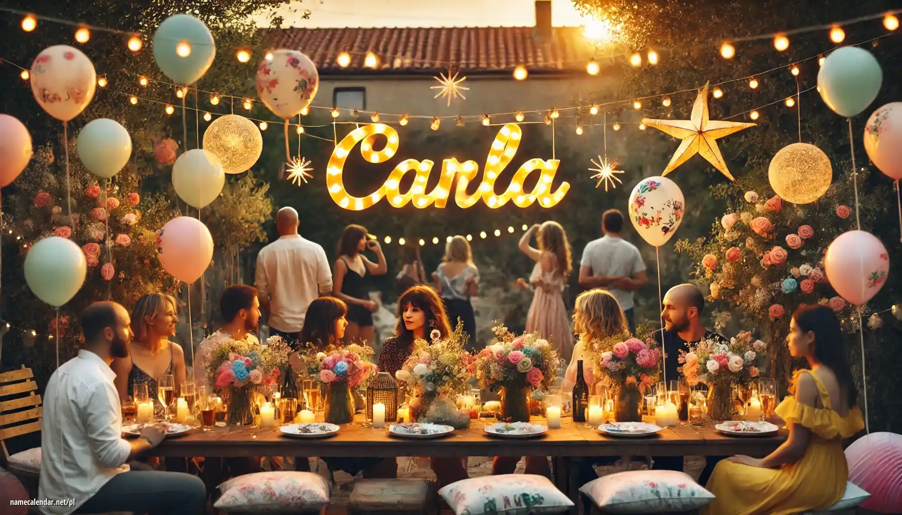 Uroczystość imieninowa i imieninowa - Carla
