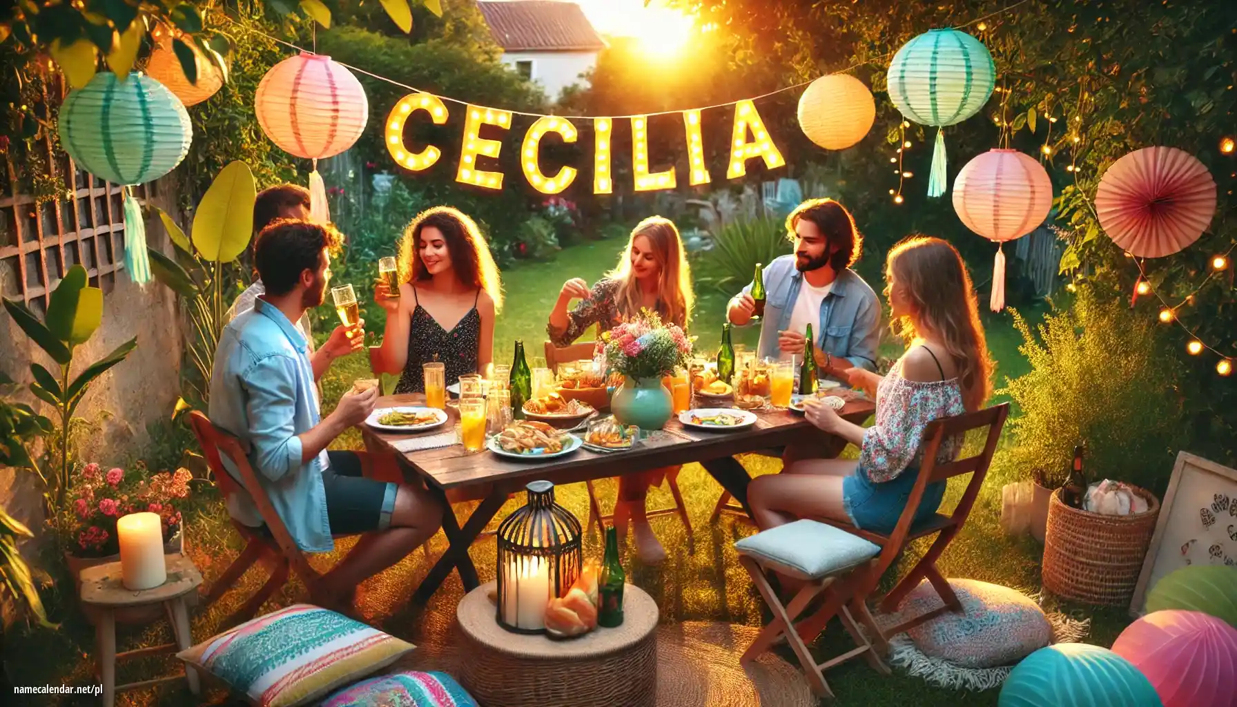 Uroczystość imieninowa i imieninowa - Cecilia