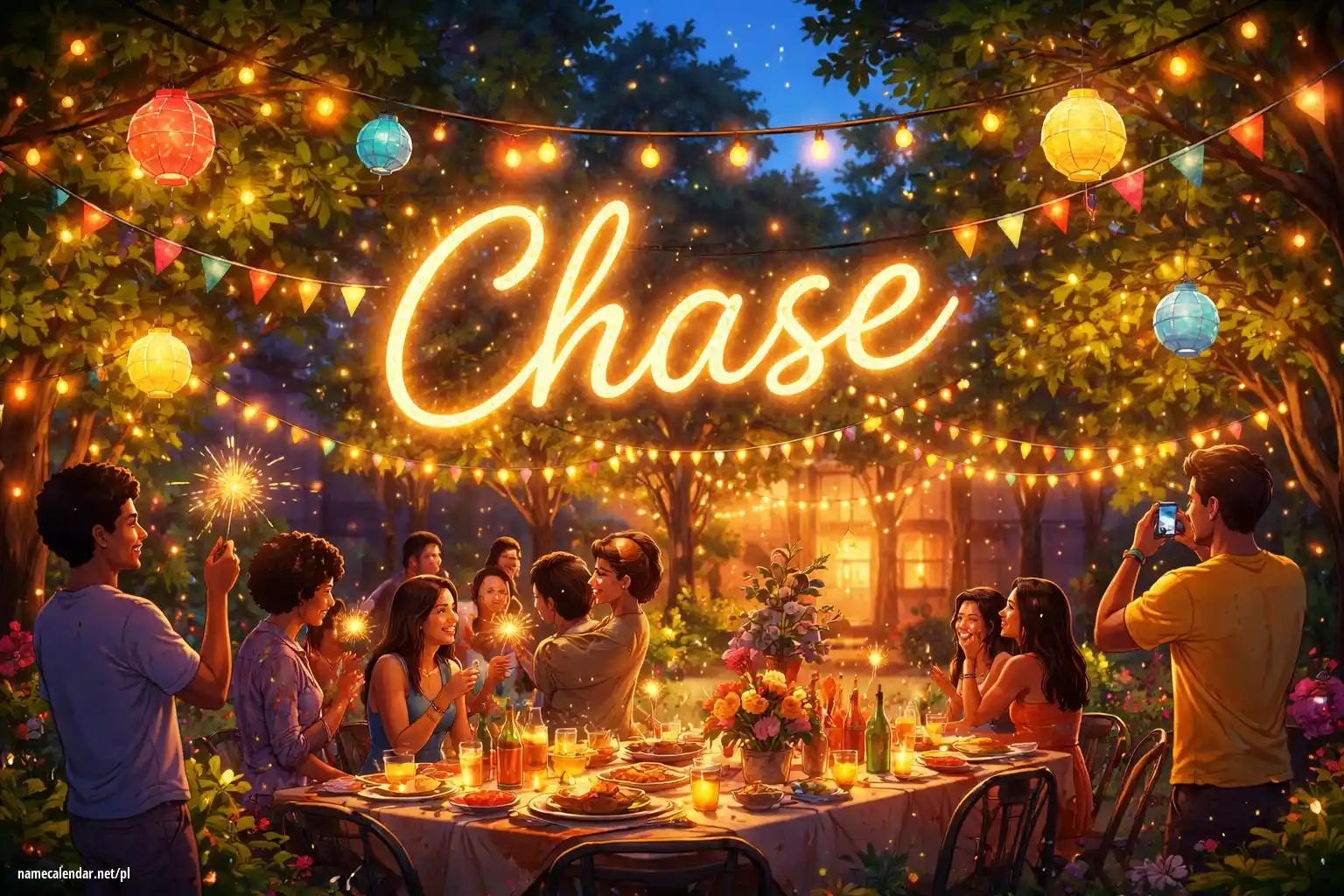 Uroczystość imieninowa i imieninowa - Chase