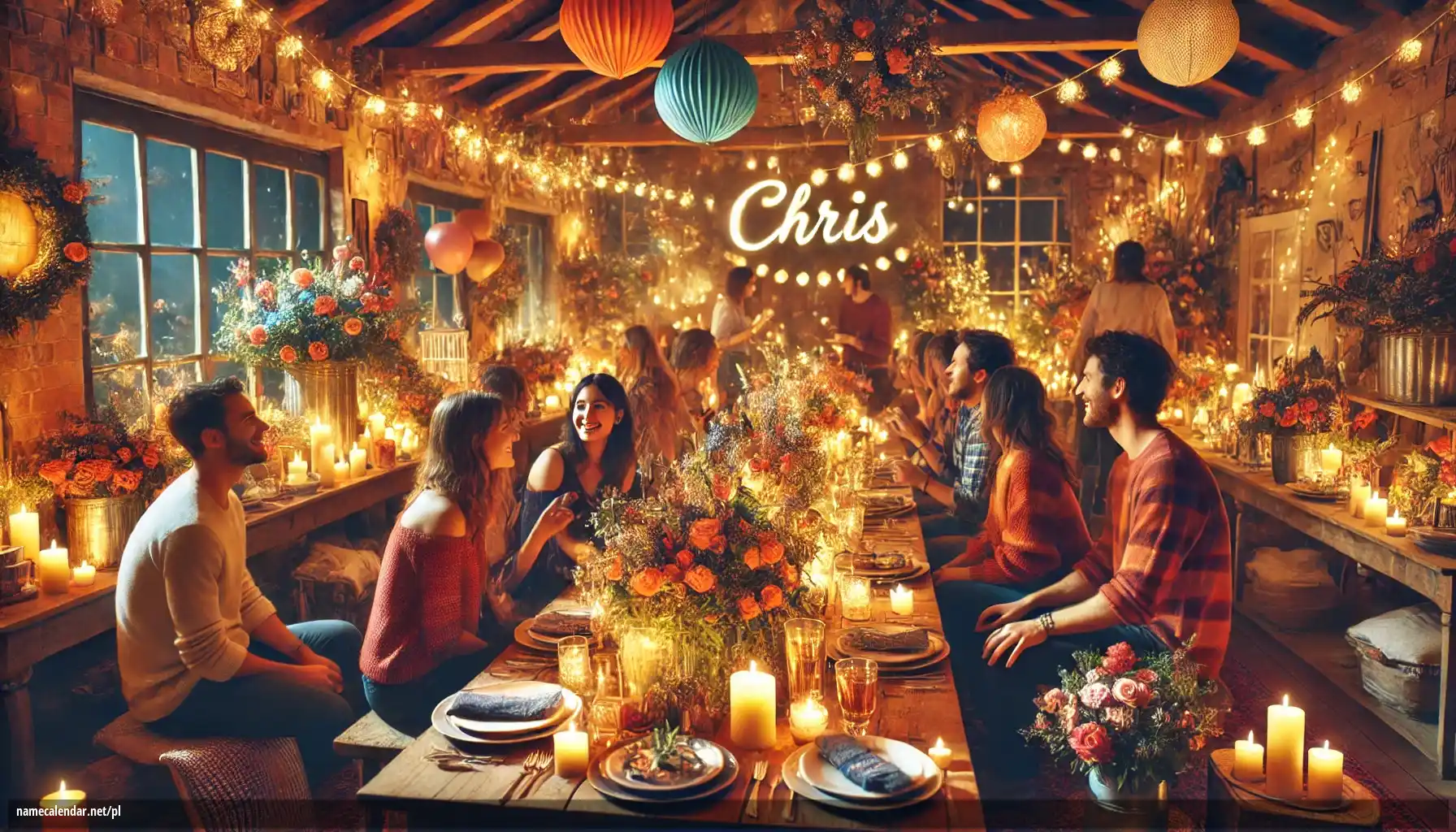 Uroczystość imieninowa i imieninowa - Chris