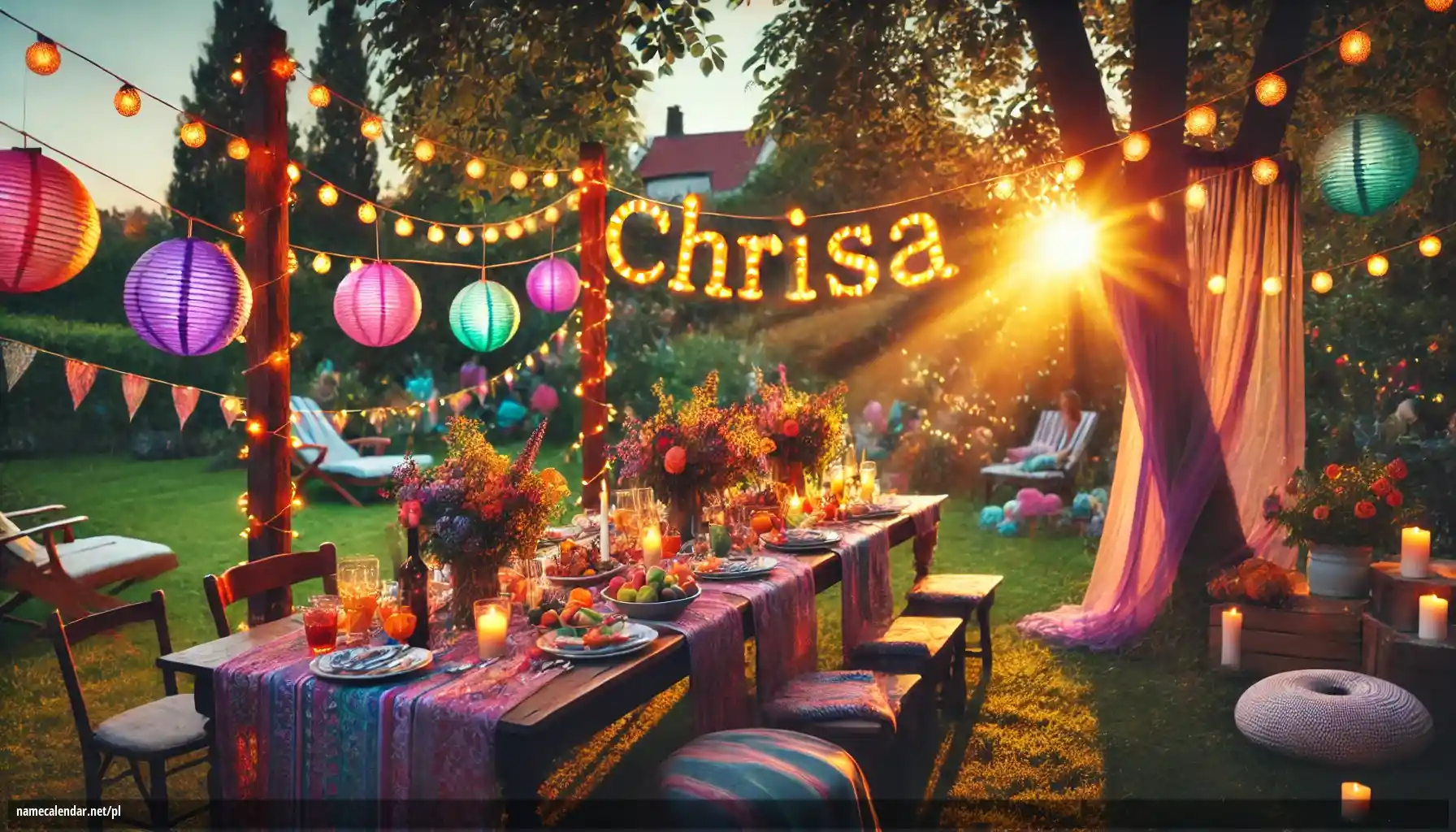 Uroczystość imieninowa i imieninowa - Chrisa